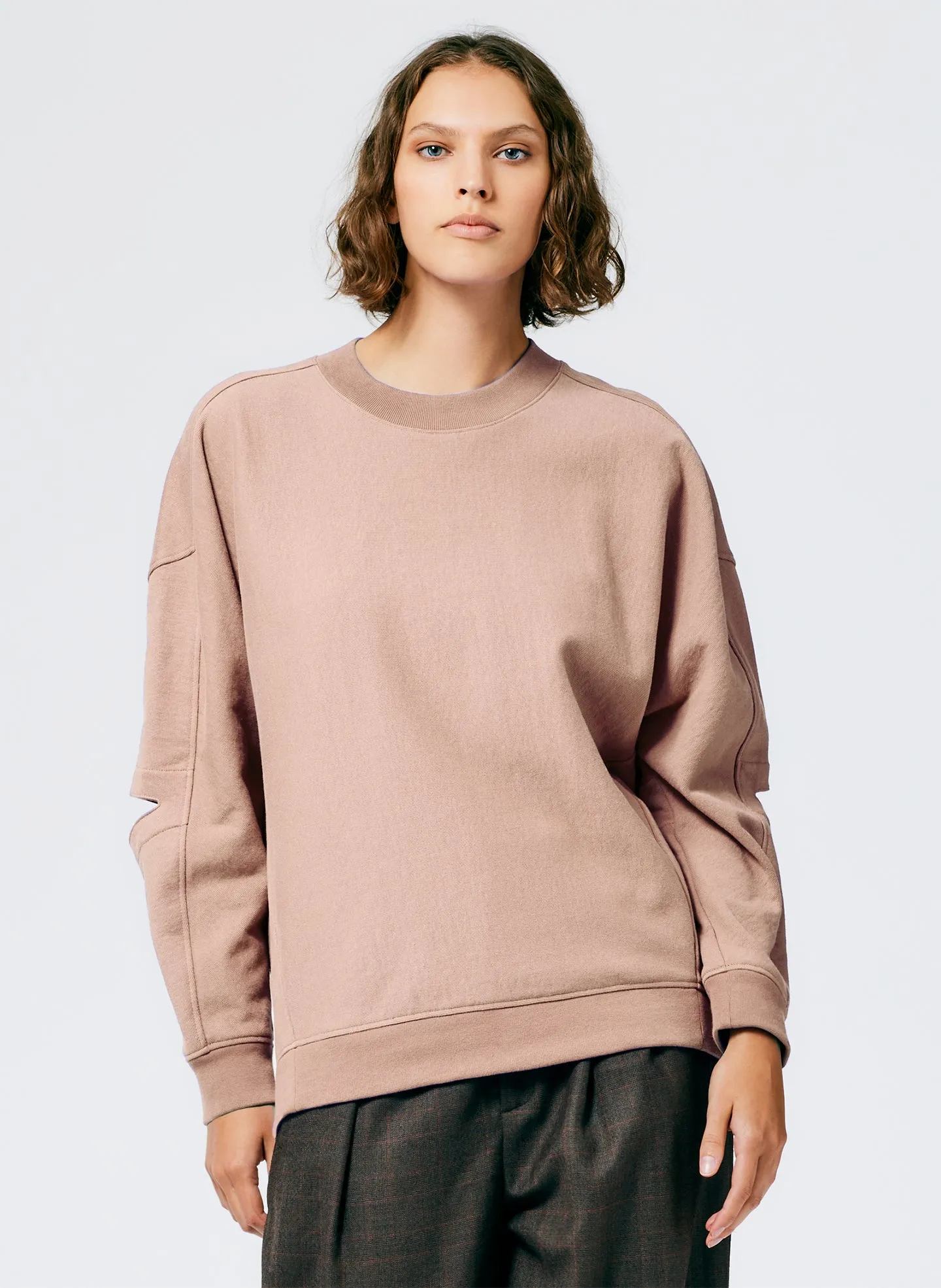 Cocoon Crewneck Sweatshirt sold by Tibi