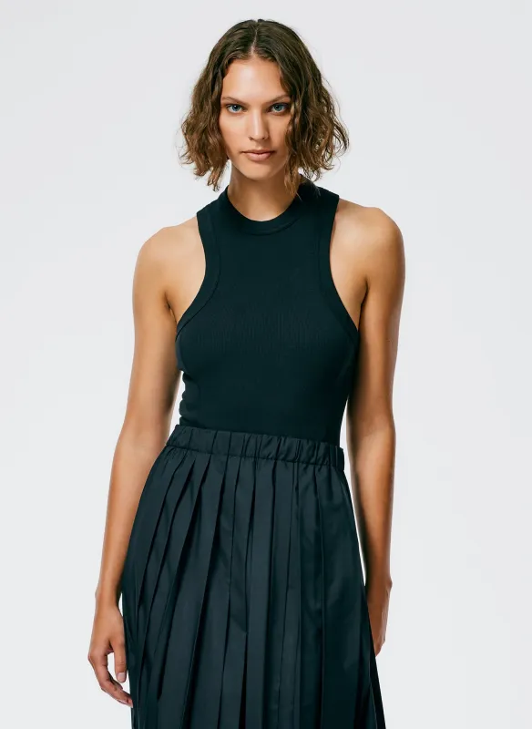Ribbed T-Shirt Racerback Bodysuit made by Tibi