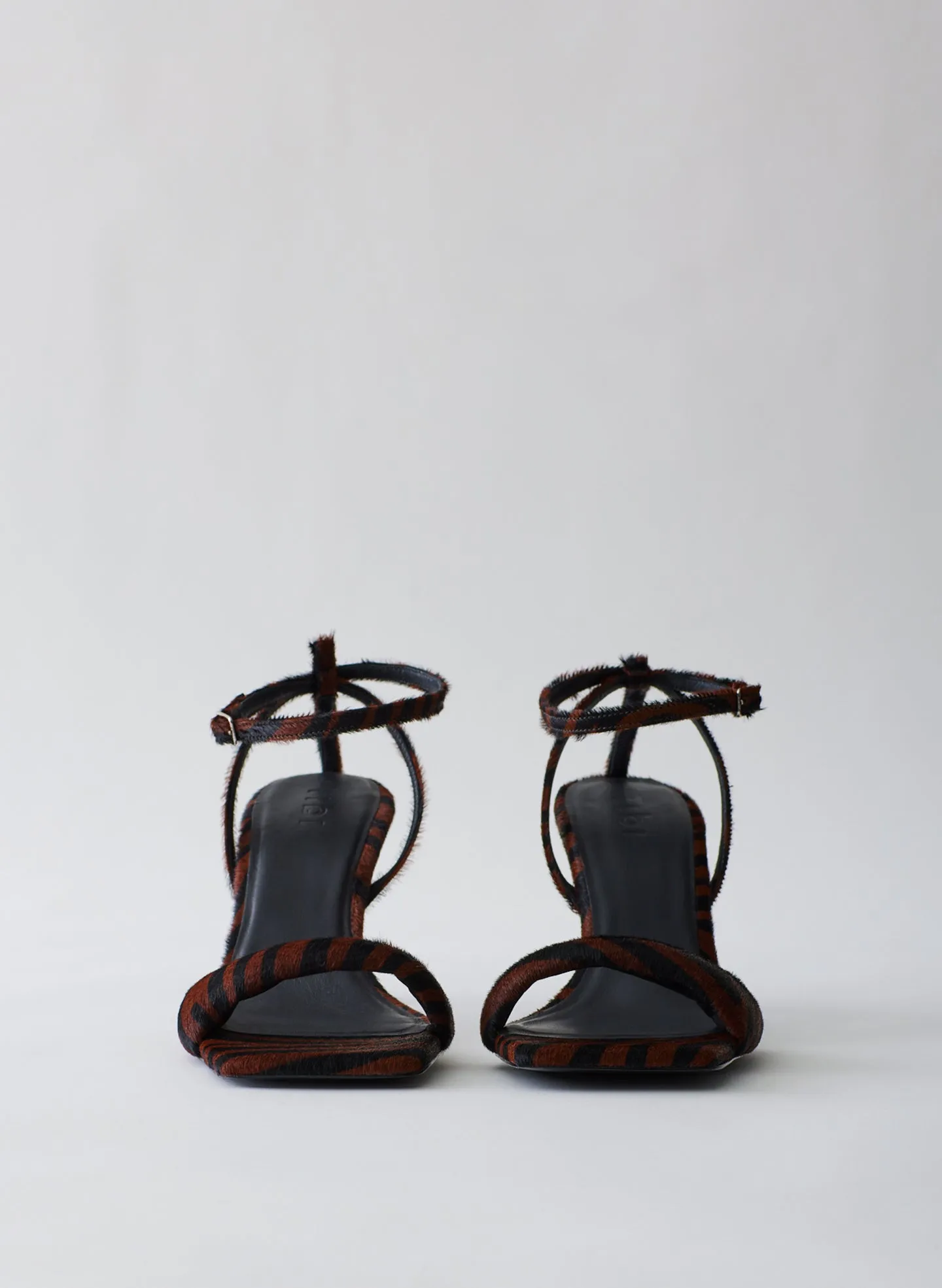 Pony Hair Zebra Print Hugh Sandal sold by Tibi product image thumbnail 3