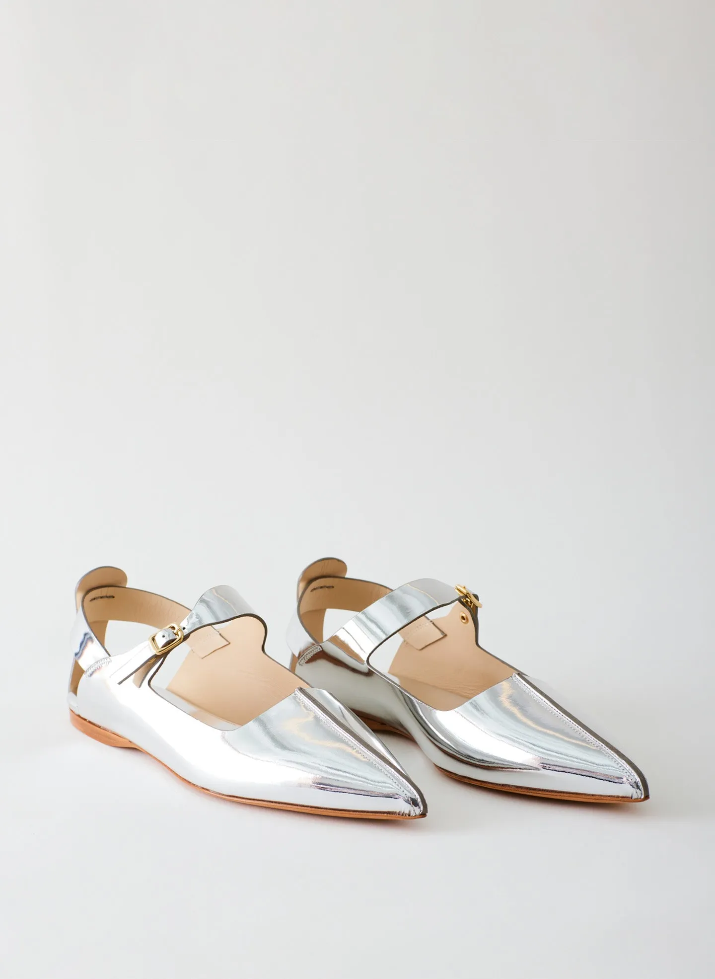 Metallic Rudolph Flat sold by Tibi product image thumbnail 4