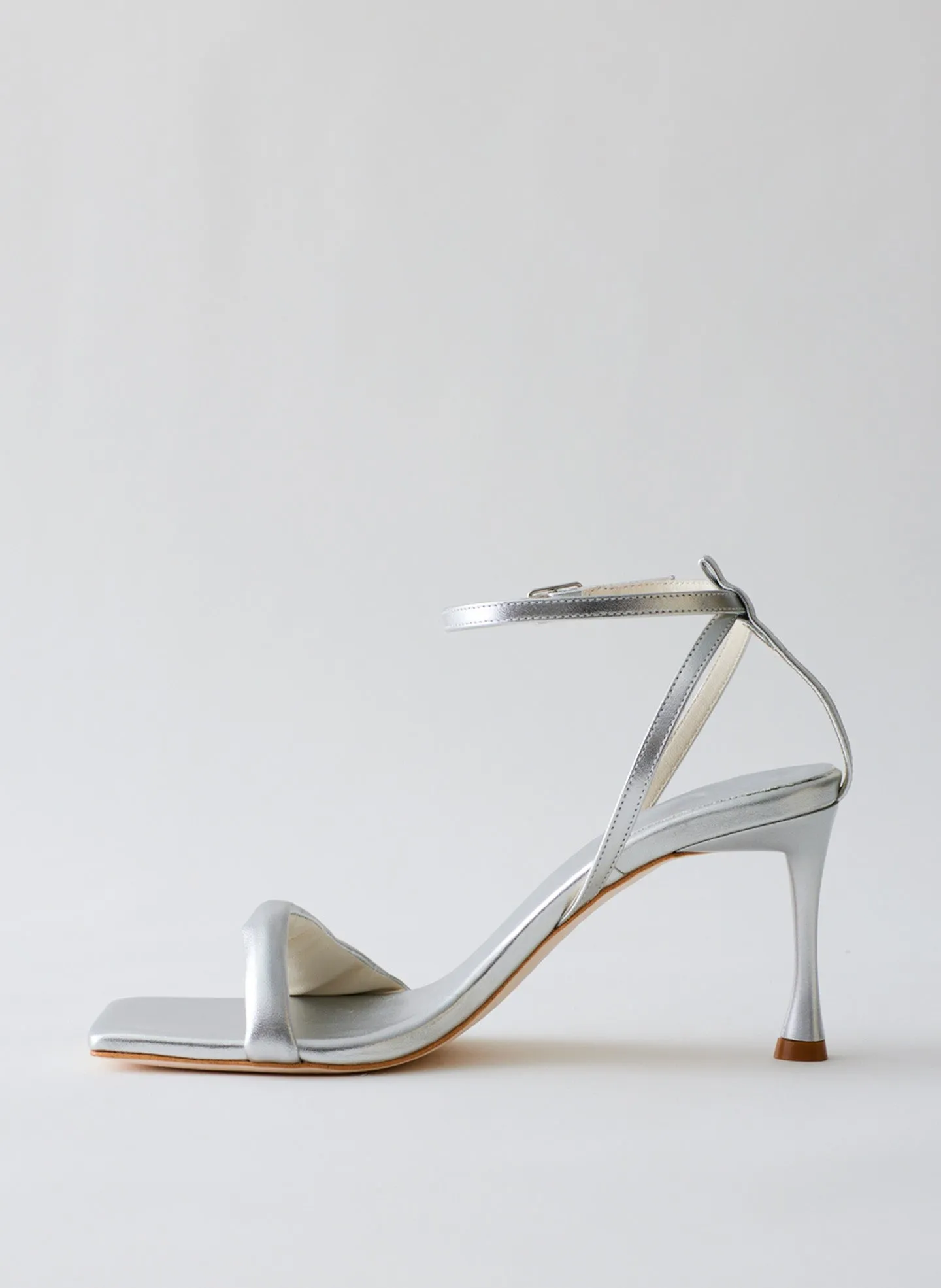 Metallic Hugh Sandal sold by Tibi product image thumbnail 2