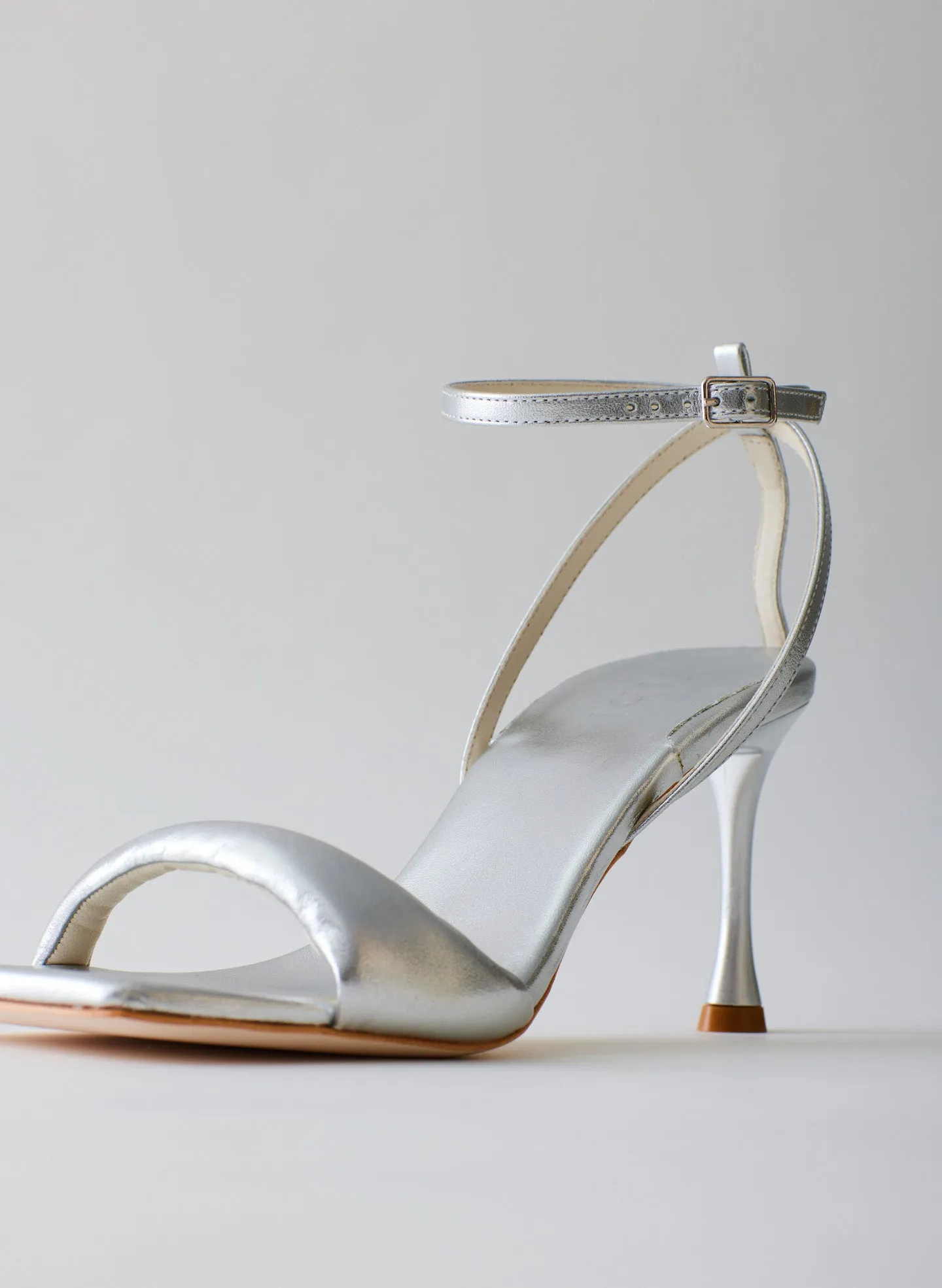 Metallic Hugh Sandal sold by Tibi product image thumbnail 5