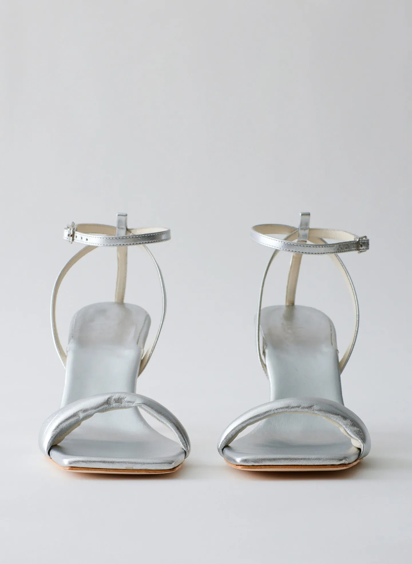 Metallic Hugh Sandal sold by Tibi product image thumbnail 3