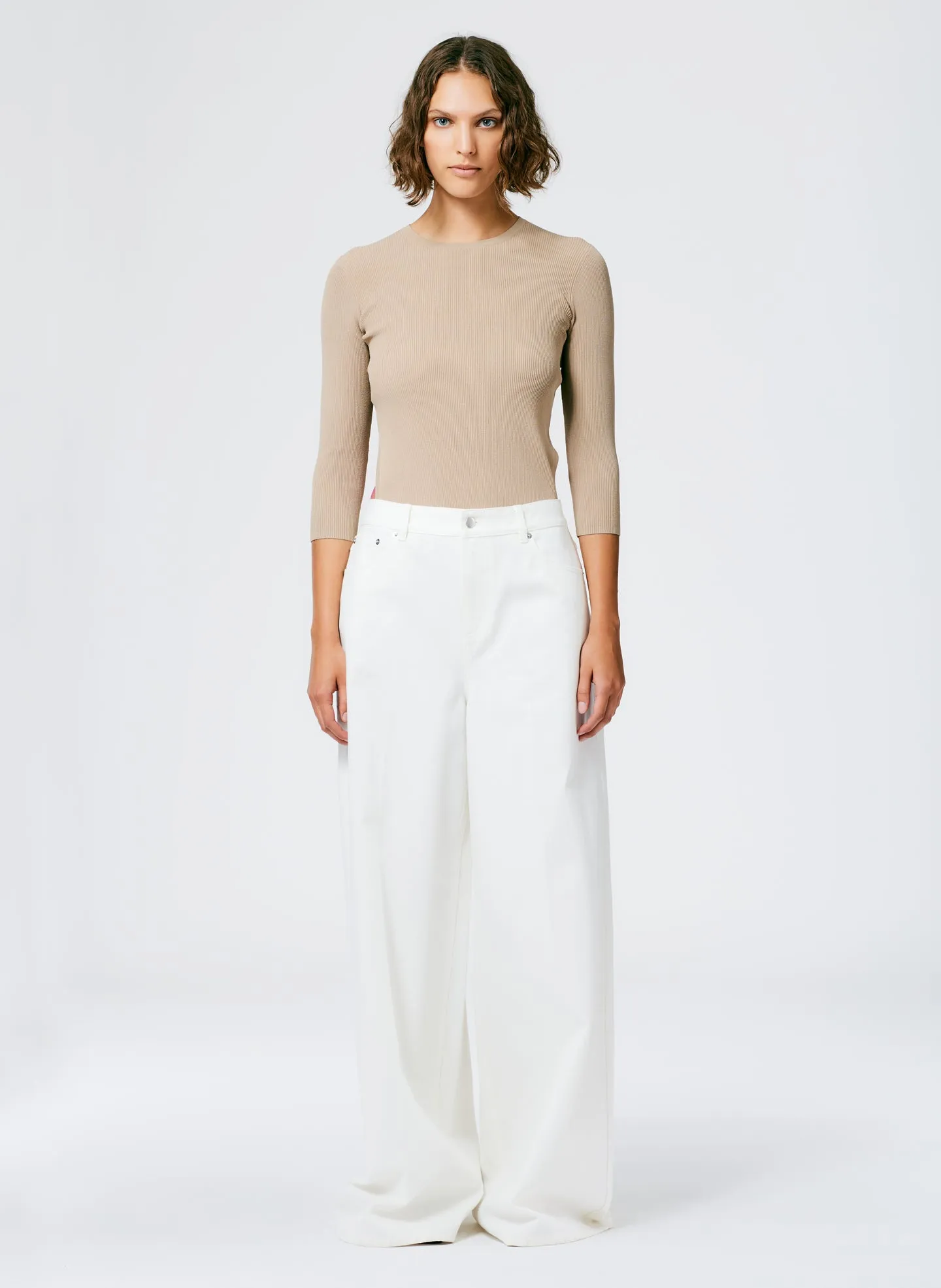 White Denim Murray Jean - Regular sold by Tibi