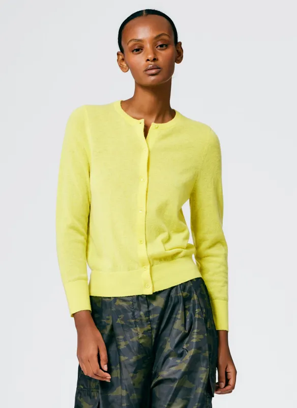 Skinlike Mercerized Wool Shrunken Cardigan sold by Tibi