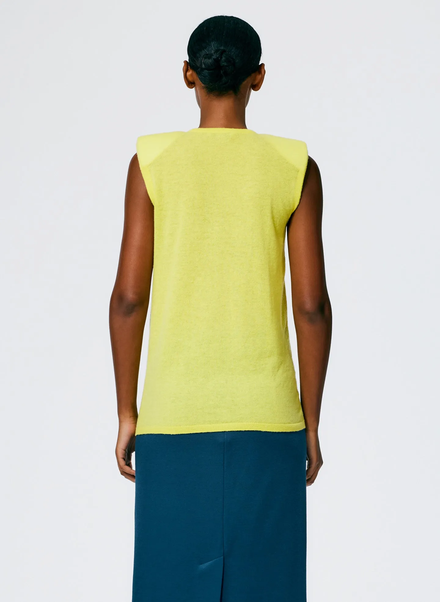 Skinlike Mercerized Wool Tube Tank sold by Tibi product image thumbnail 4