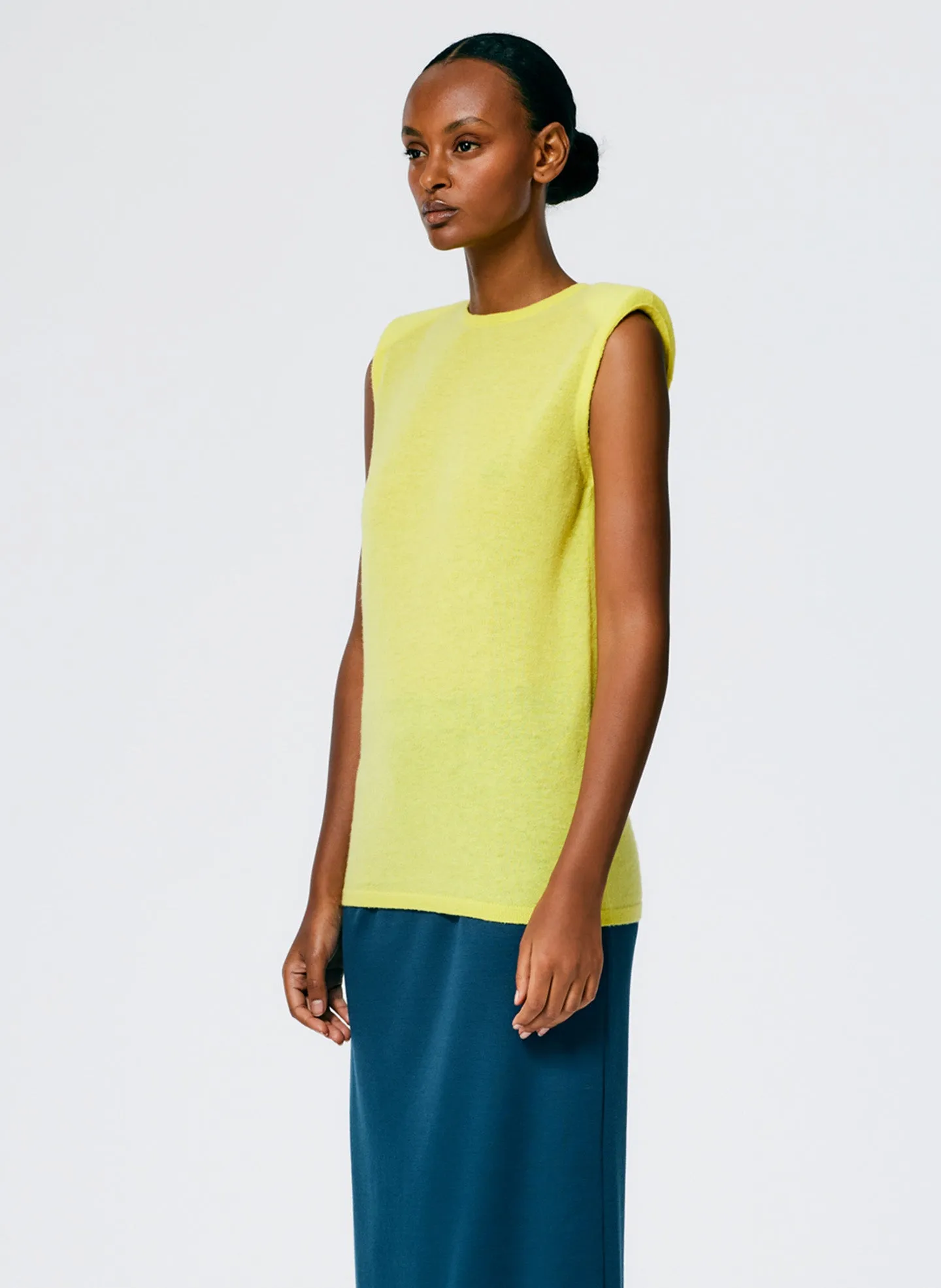 Skinlike Mercerized Wool Tube Tank sold by Tibi product image thumbnail 3