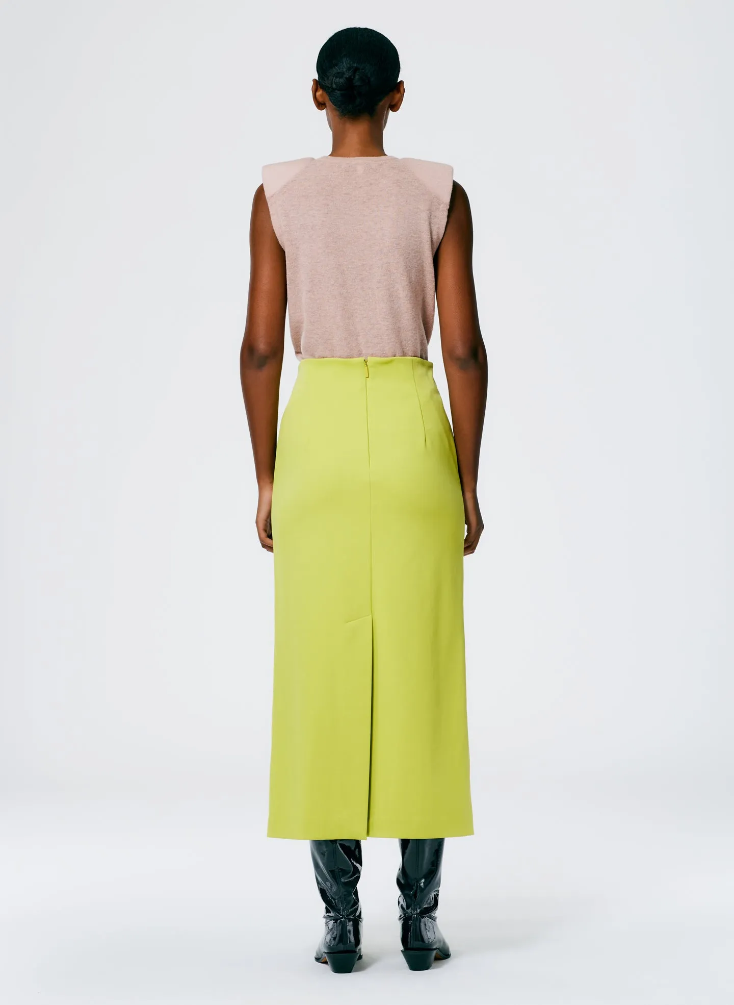 Structured Knit Pencil Skirt sold by Tibi product image thumbnail 4