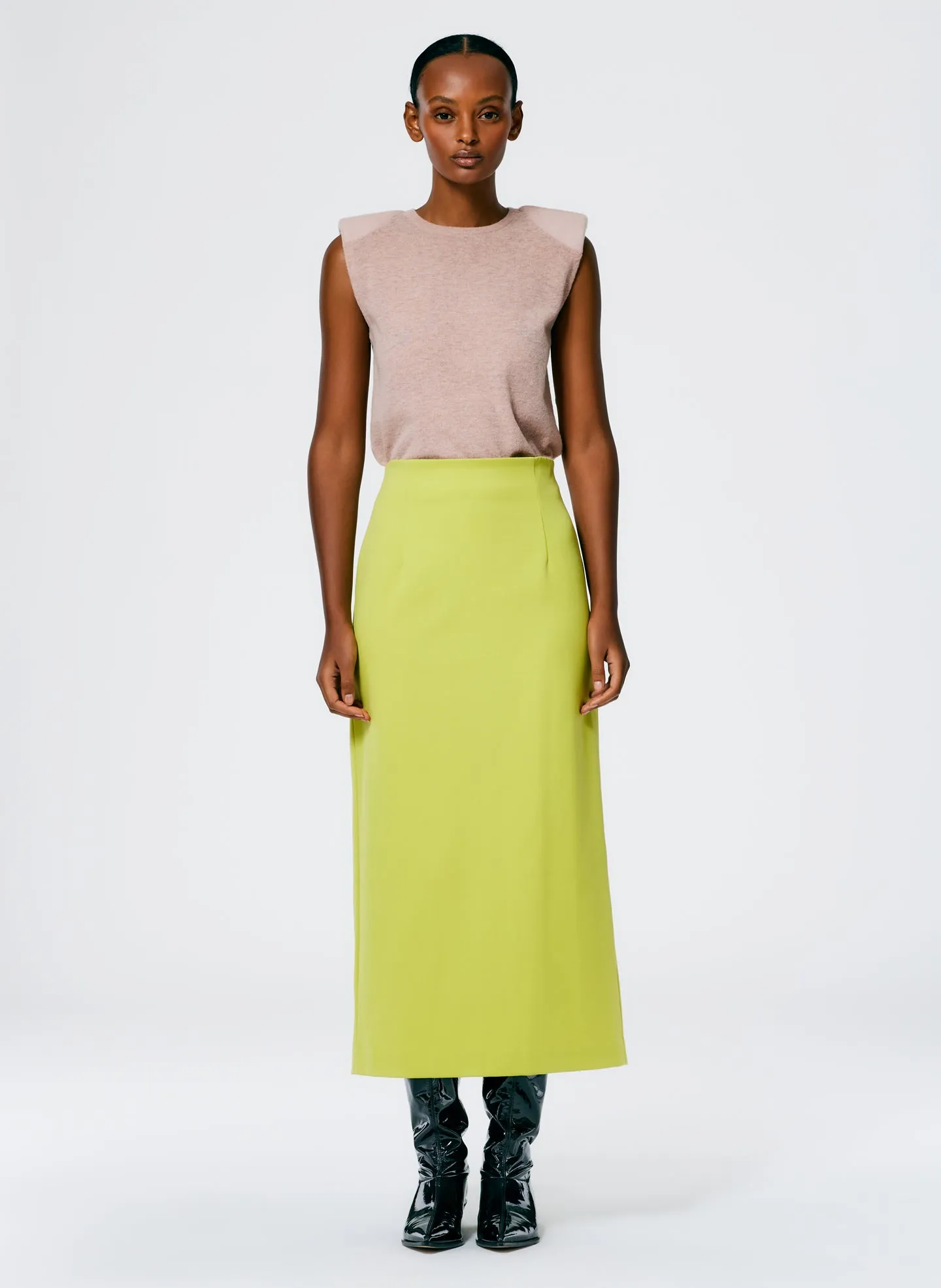 Structured Knit Pencil Skirt sold by Tibi product image thumbnail 2