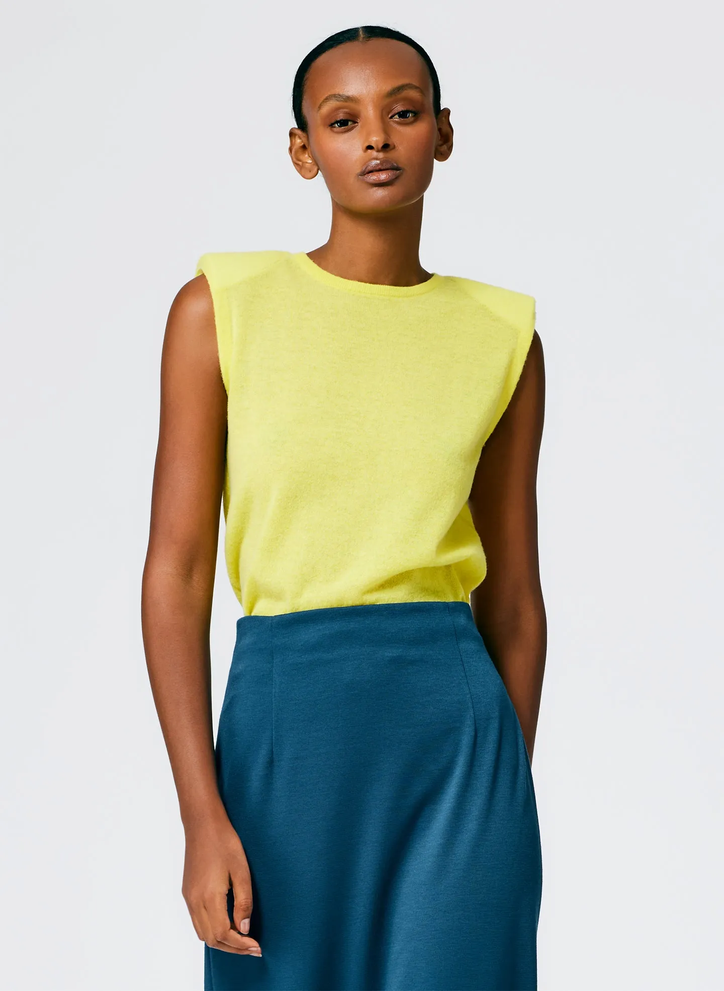 Structured Knit Pencil Skirt sold by Tibi product image thumbnail 5