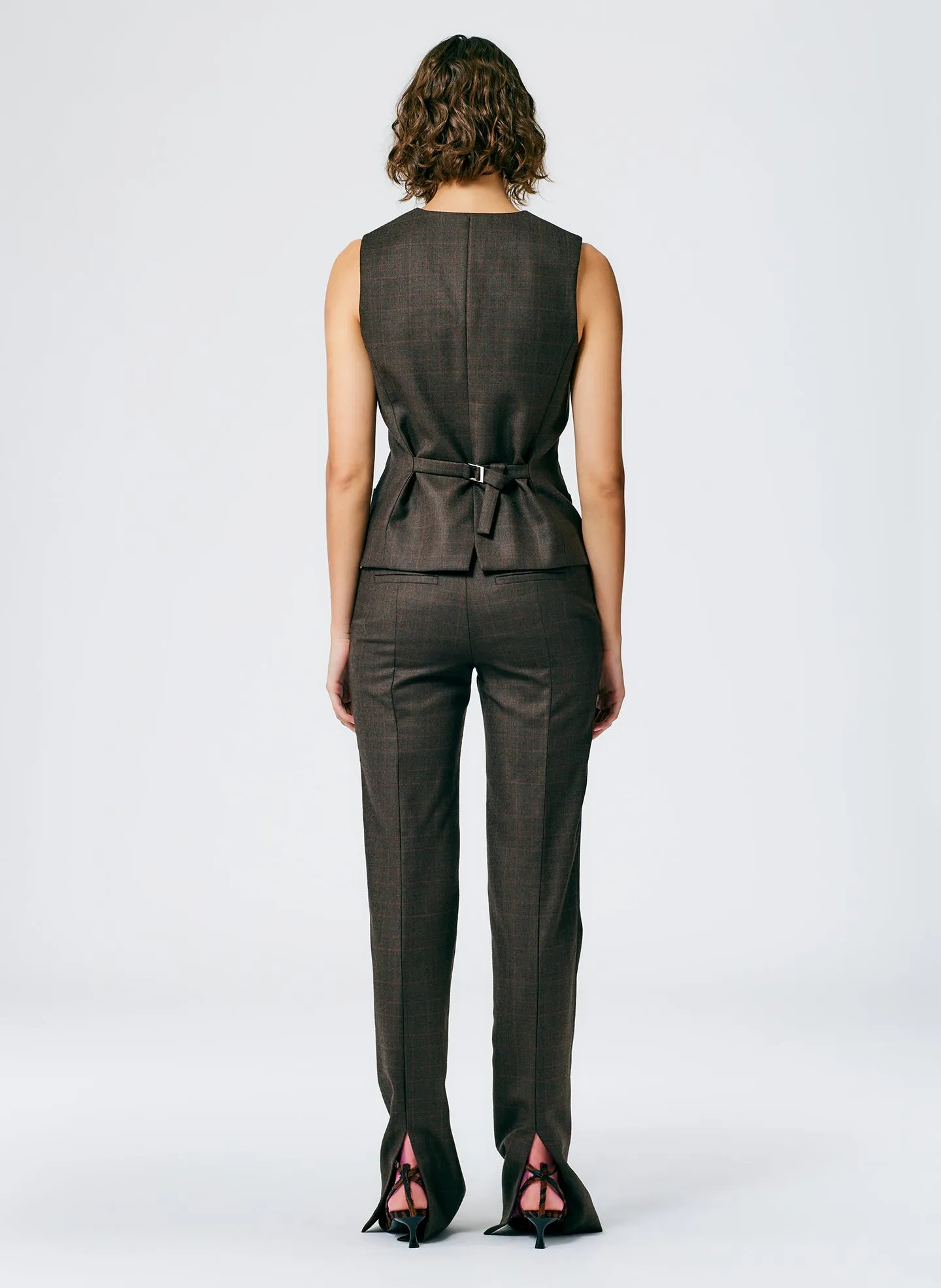 Reed Suiting Wool Vest sold by Tibi product image thumbnail 5