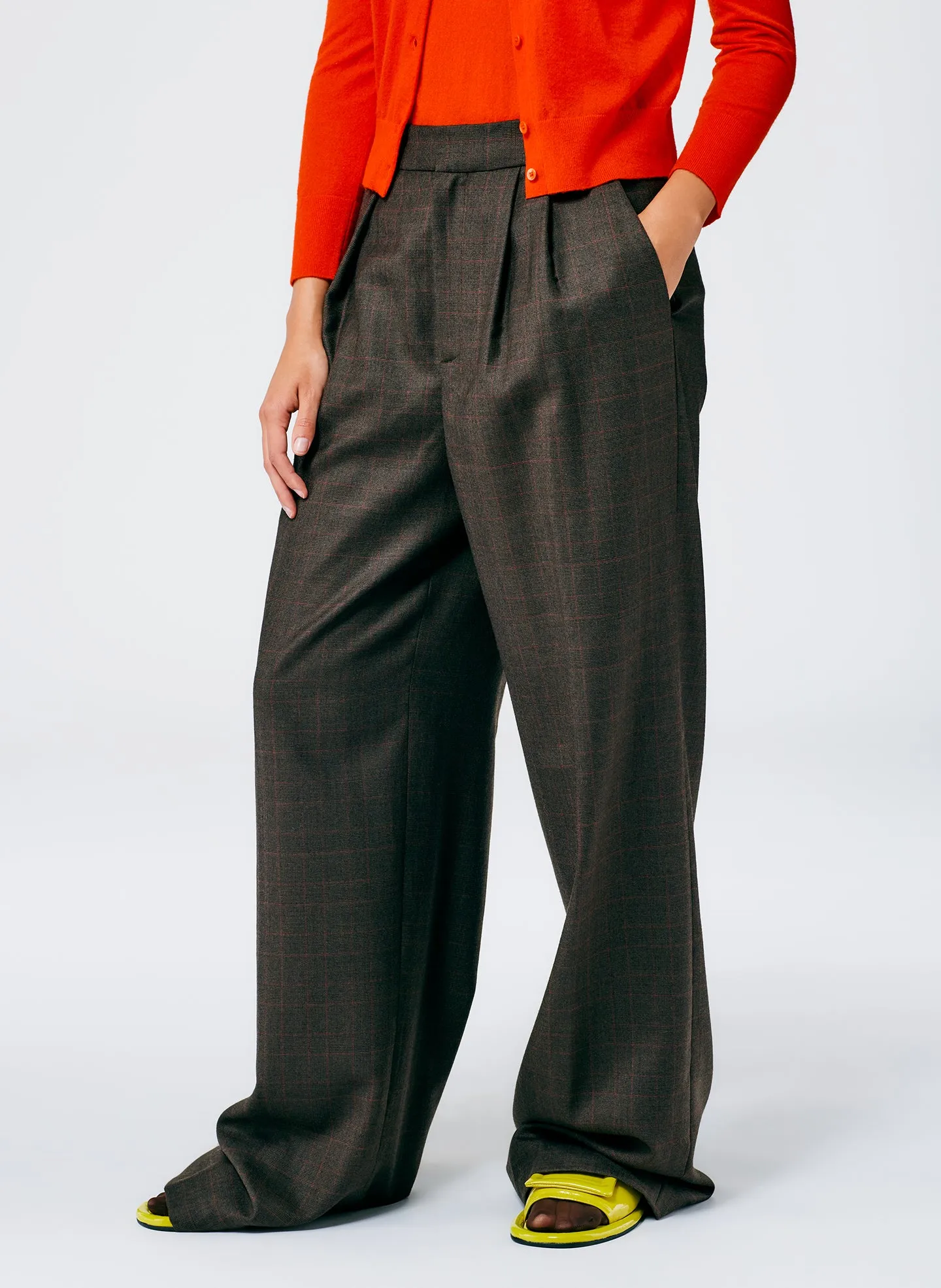 Reed Suiting Stella Pant sold by Tibi product image thumbnail 5