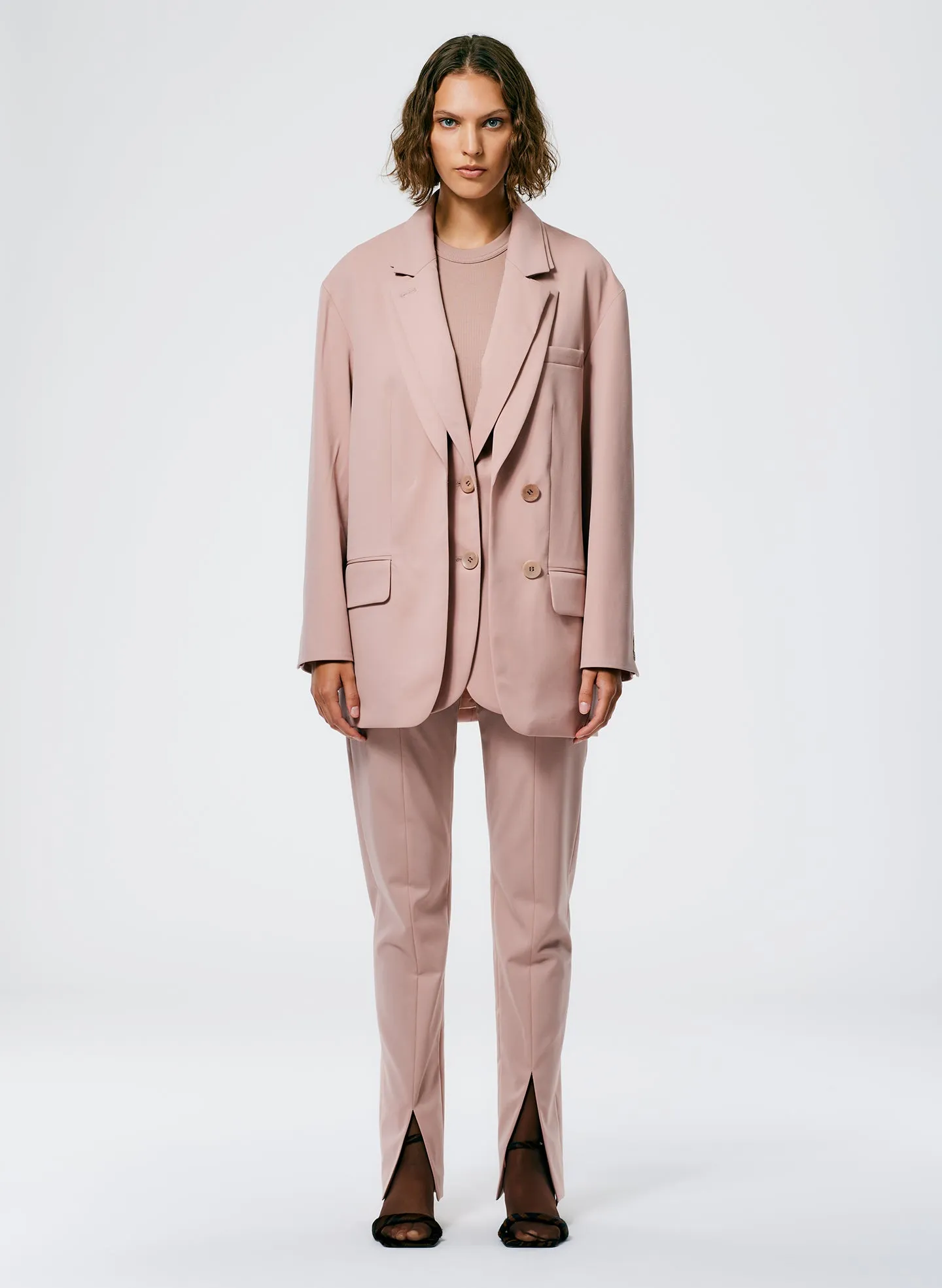 Cassius Suiting Double Layer Liam Blazer sold by Tibi product image thumbnail 2