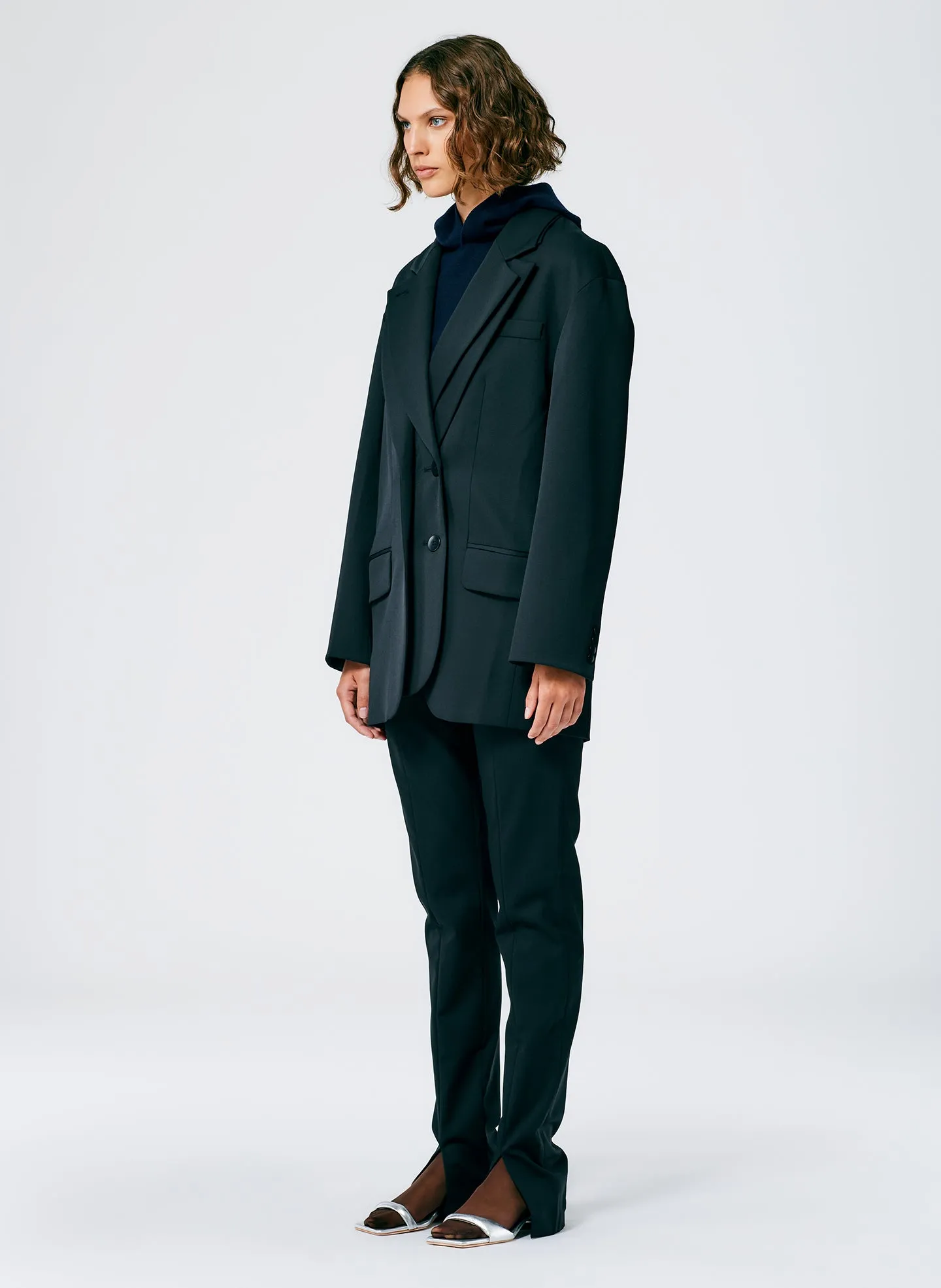 Cassius Suiting Double Layer Liam Blazer sold by Tibi product image thumbnail 4