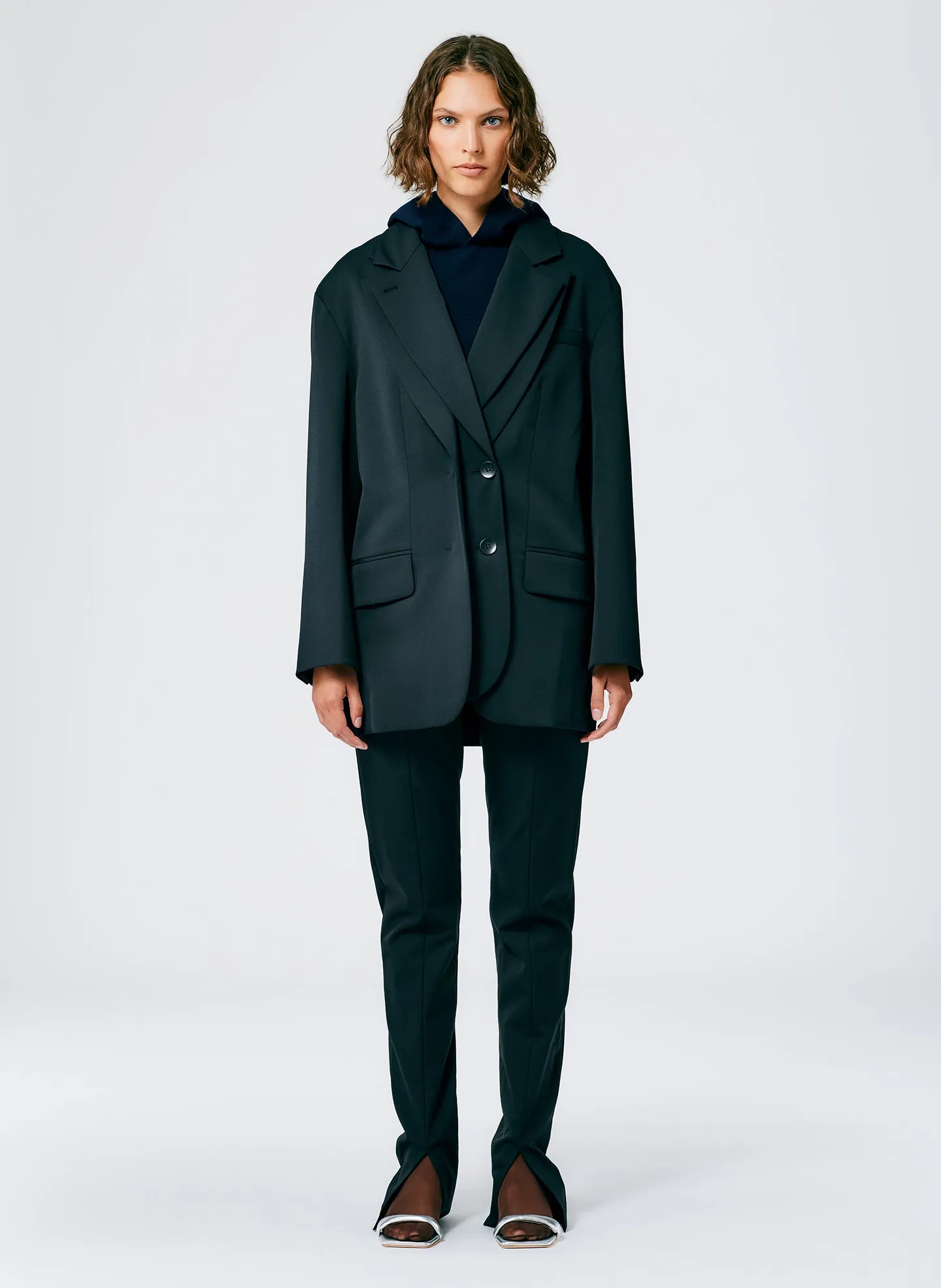 Cassius Suiting Double Layer Liam Blazer sold by Tibi product image thumbnail 3
