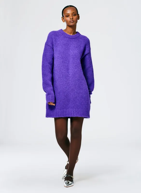 Airy Alpaca Easy Dress sold by Tibi