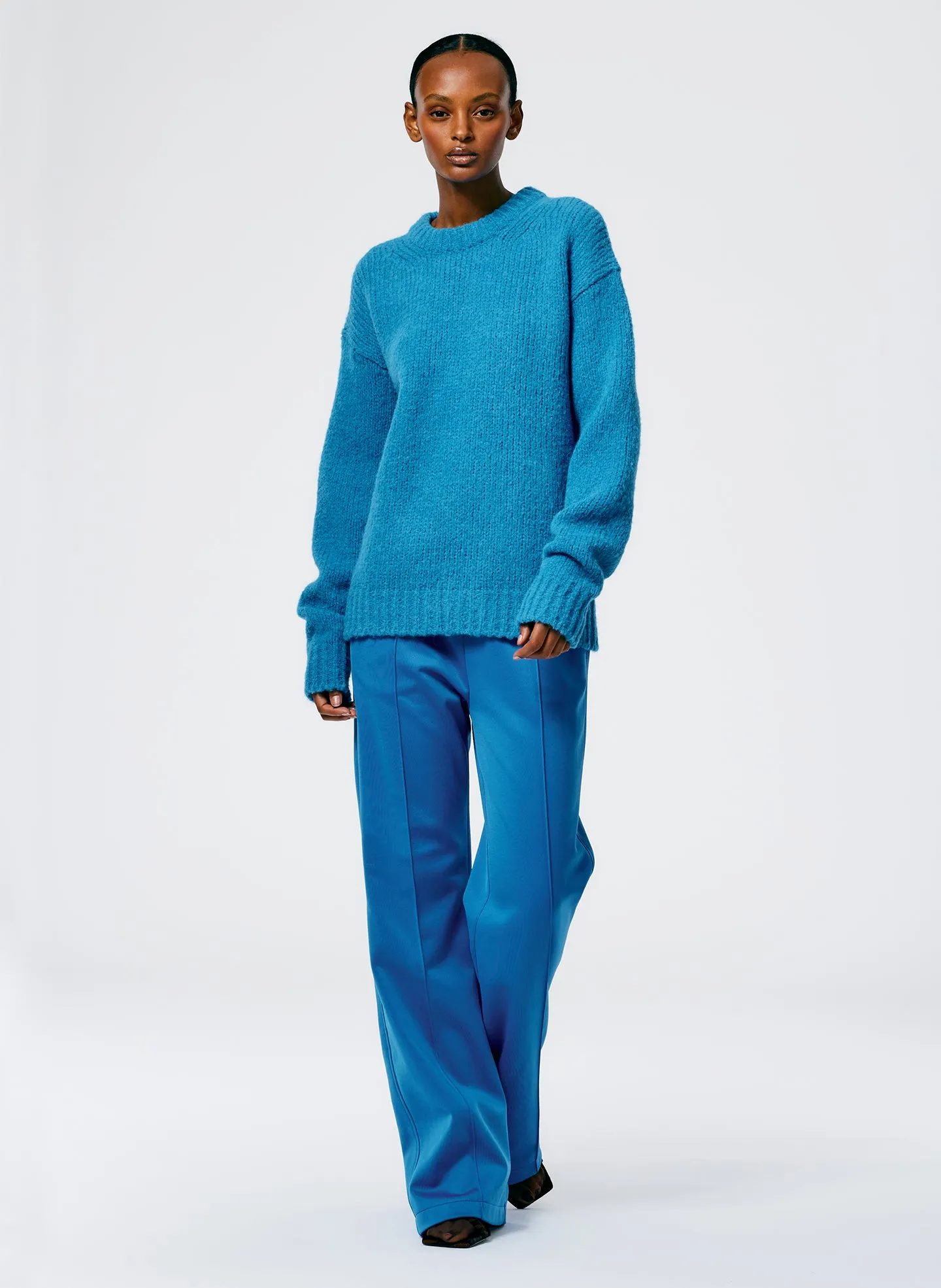 Airy Alpaca Crewneck Pullover sold by Tibi product image thumbnail 5