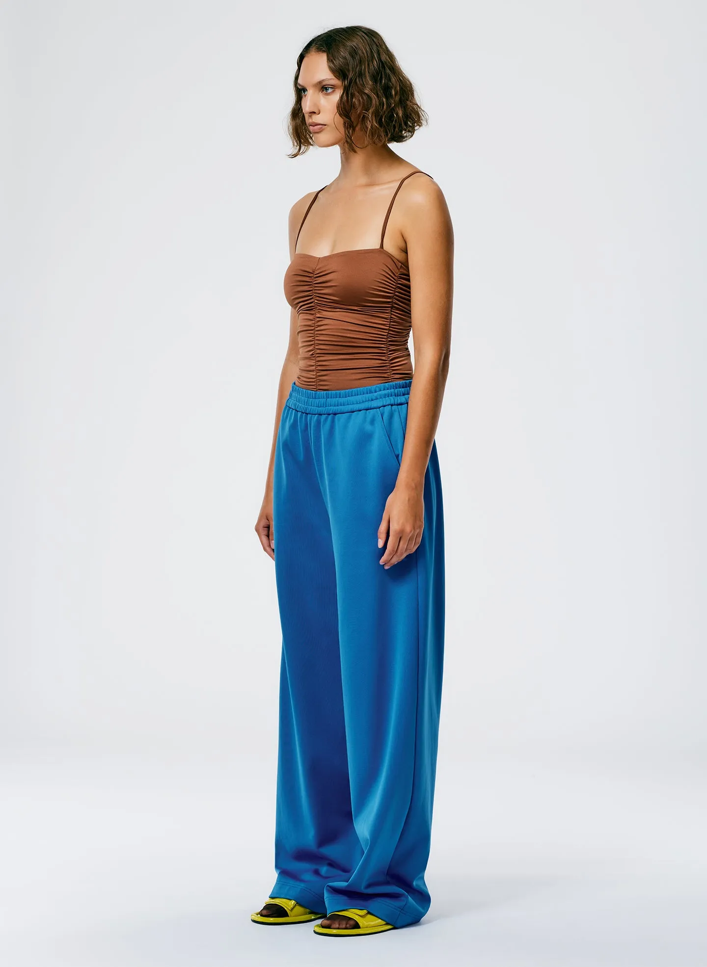 Active Knit Wide Leg Pull On Pant sold by Tibi product image thumbnail 3