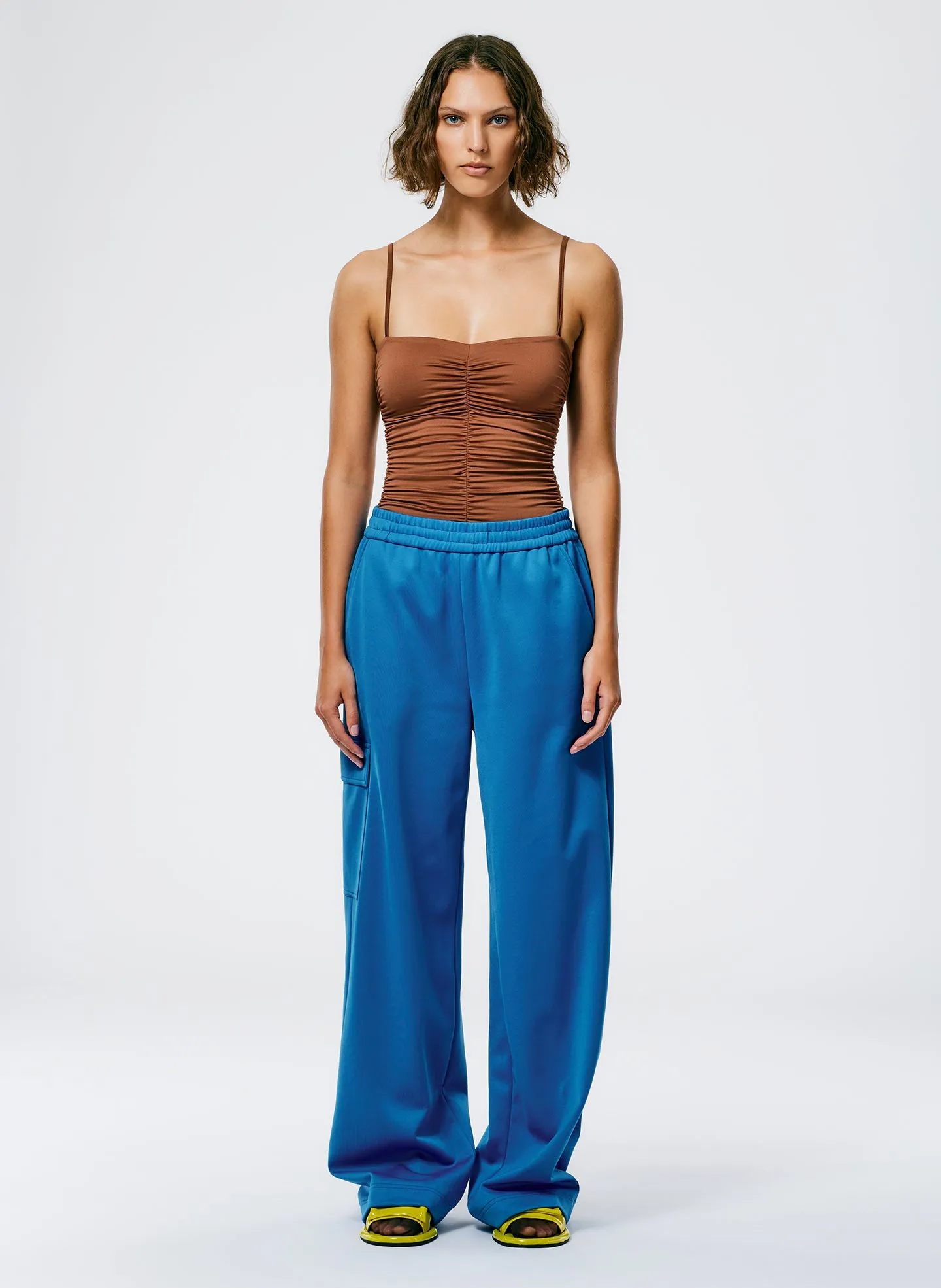Active Knit Wide Leg Pull On Pant sold by Tibi product image thumbnail 2