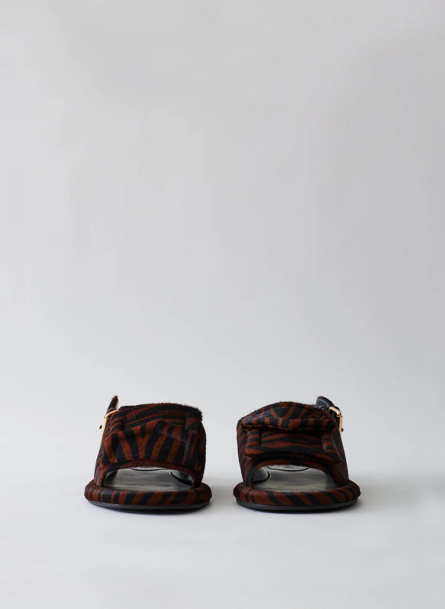 Pony Hair Zebra Print Slingback Beryen Sandal sold by Tibi product image thumbnail 3