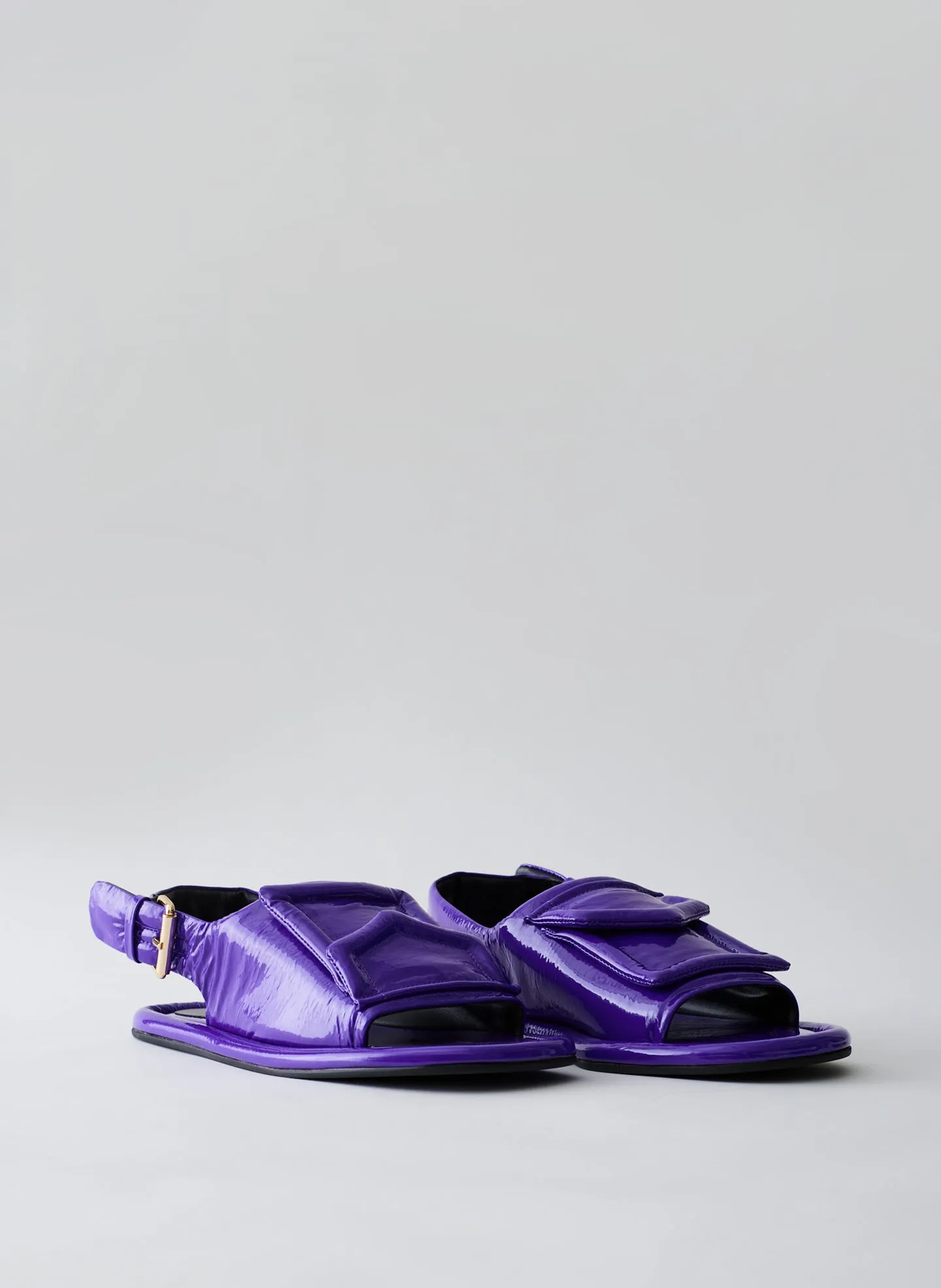 Patent Slingback Beryen Sandal sold by Tibi product image thumbnail 4