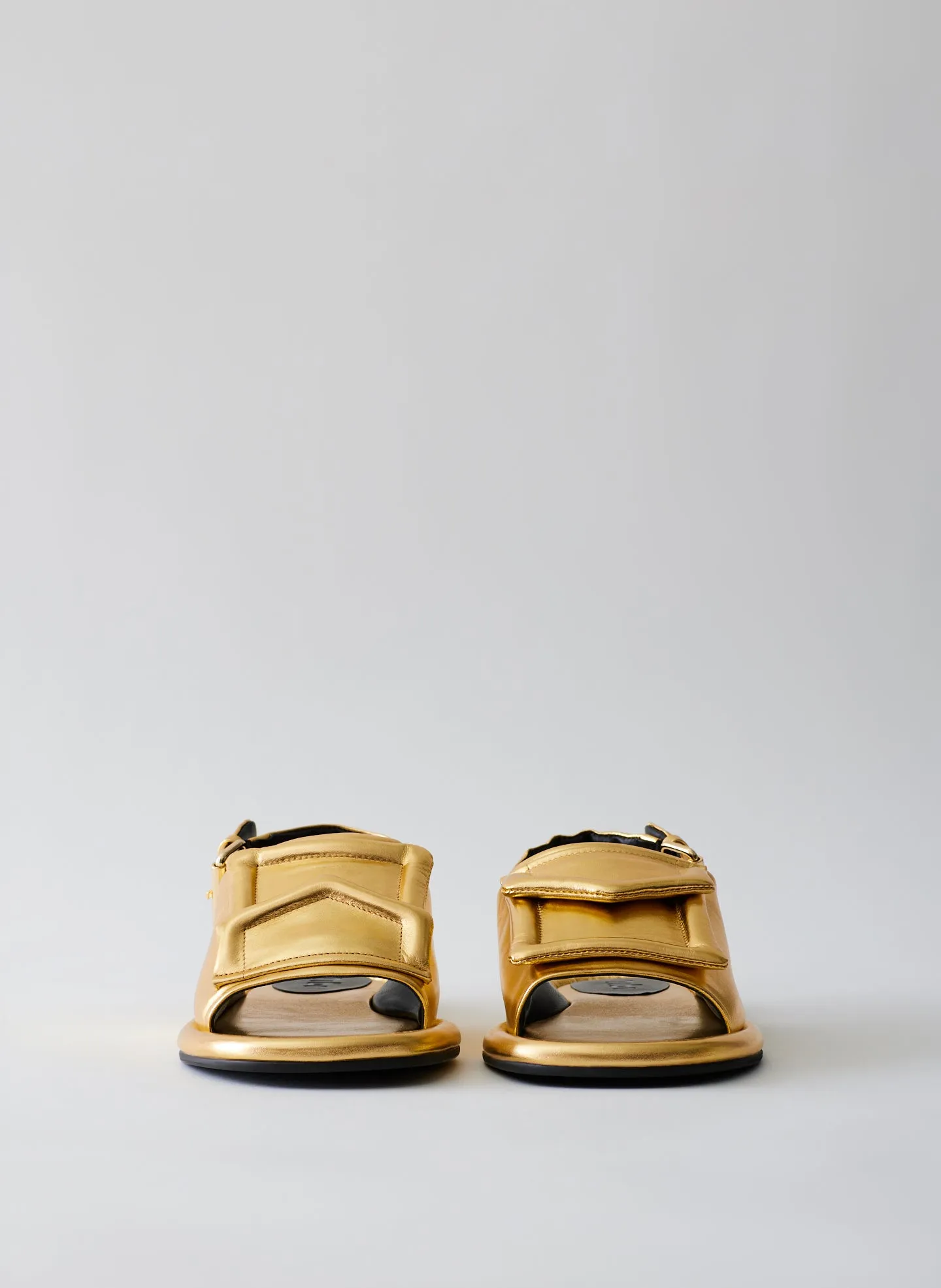 Metallic Slingback Beryen Sandal sold by Tibi product image thumbnail 3
