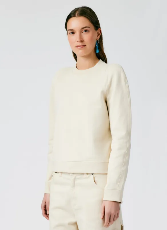 Sculpted Shoulder Sweatshirt sold by Tibi