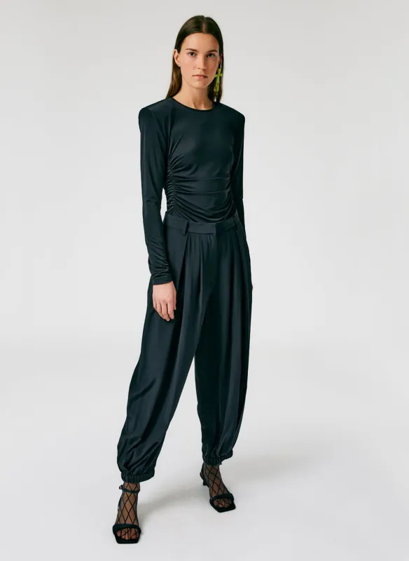 Eco Silk Pleated Balloon Pant - Regular sold by Tibi