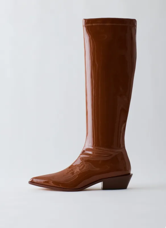 Patent Bronson Boot - Regular Calf made by Tibi