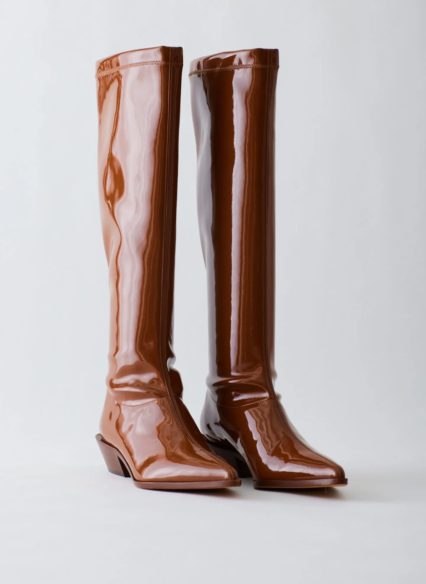 Patent Bronson Boot - Regular Calf sold by Tibi product image thumbnail 5
