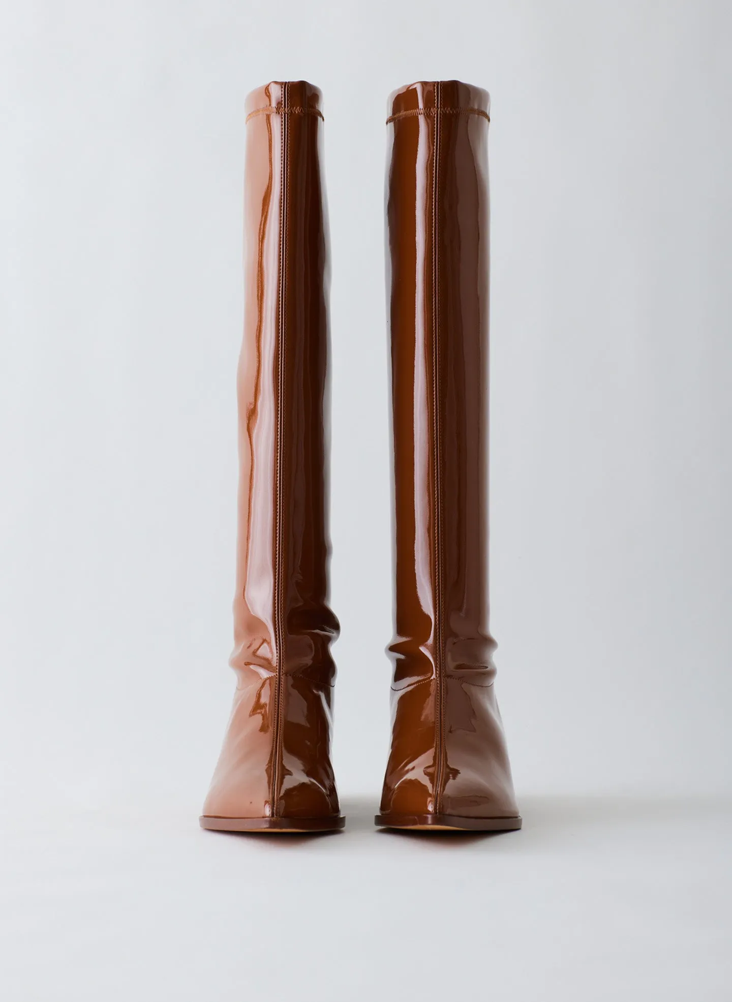 Patent Bronson Boot - Regular Calf sold by Tibi product image thumbnail 3