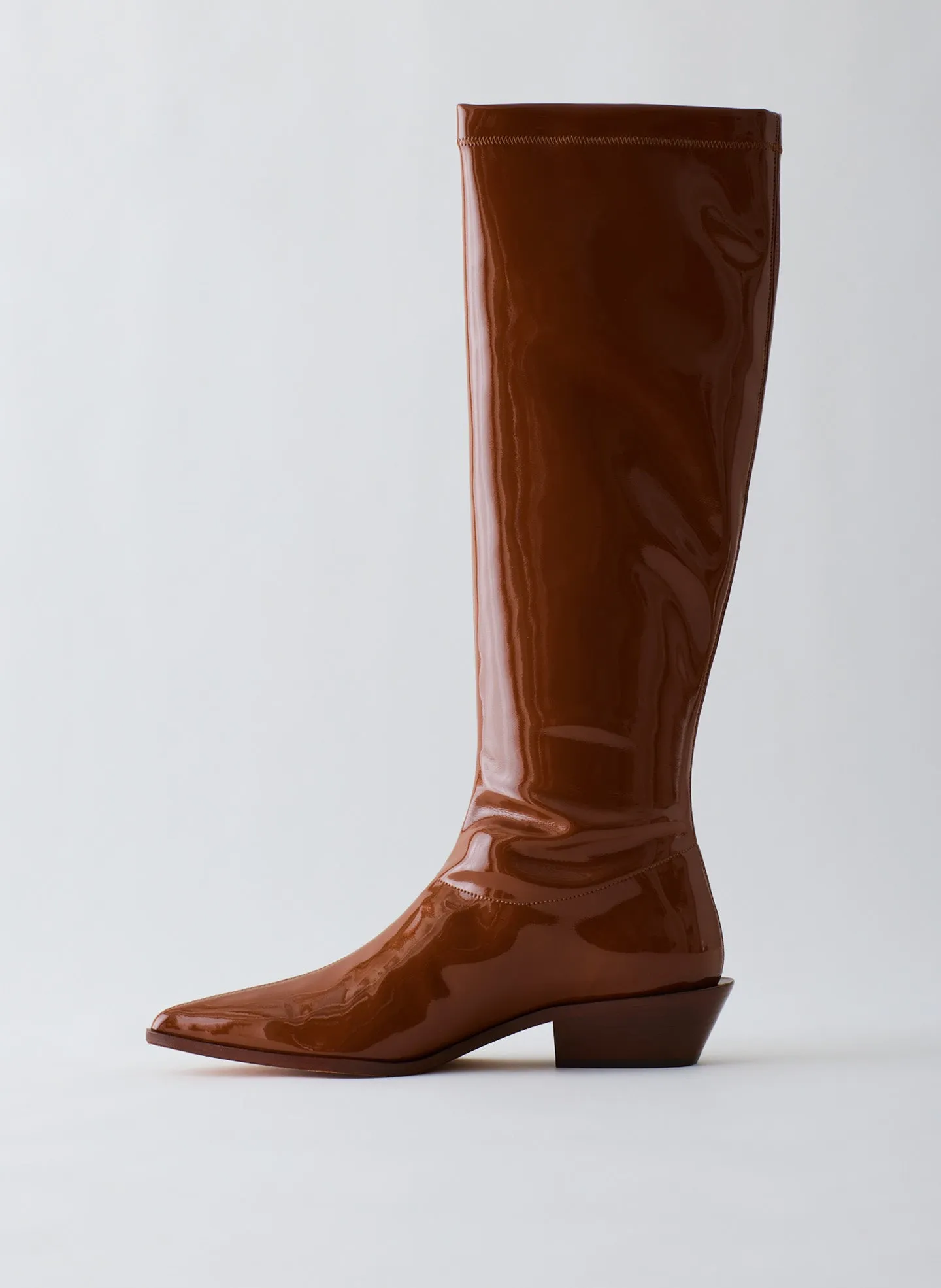 Patent Bronson Boot - Narrow Calf sold by Tibi product image thumbnail 2