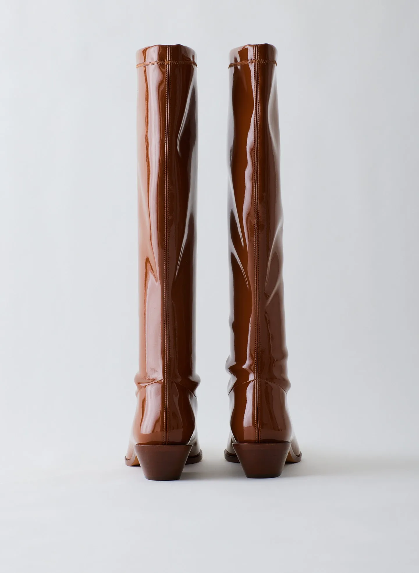 Patent Bronson Boot - Narrow Calf sold by Tibi product image thumbnail 4