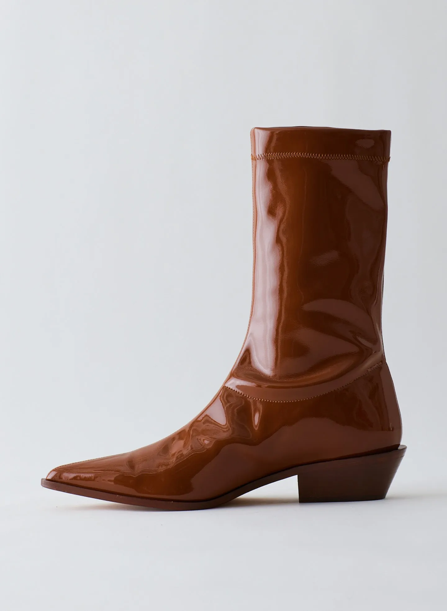 Patent Leo Low Boot sold by Tibi product image thumbnail 2
