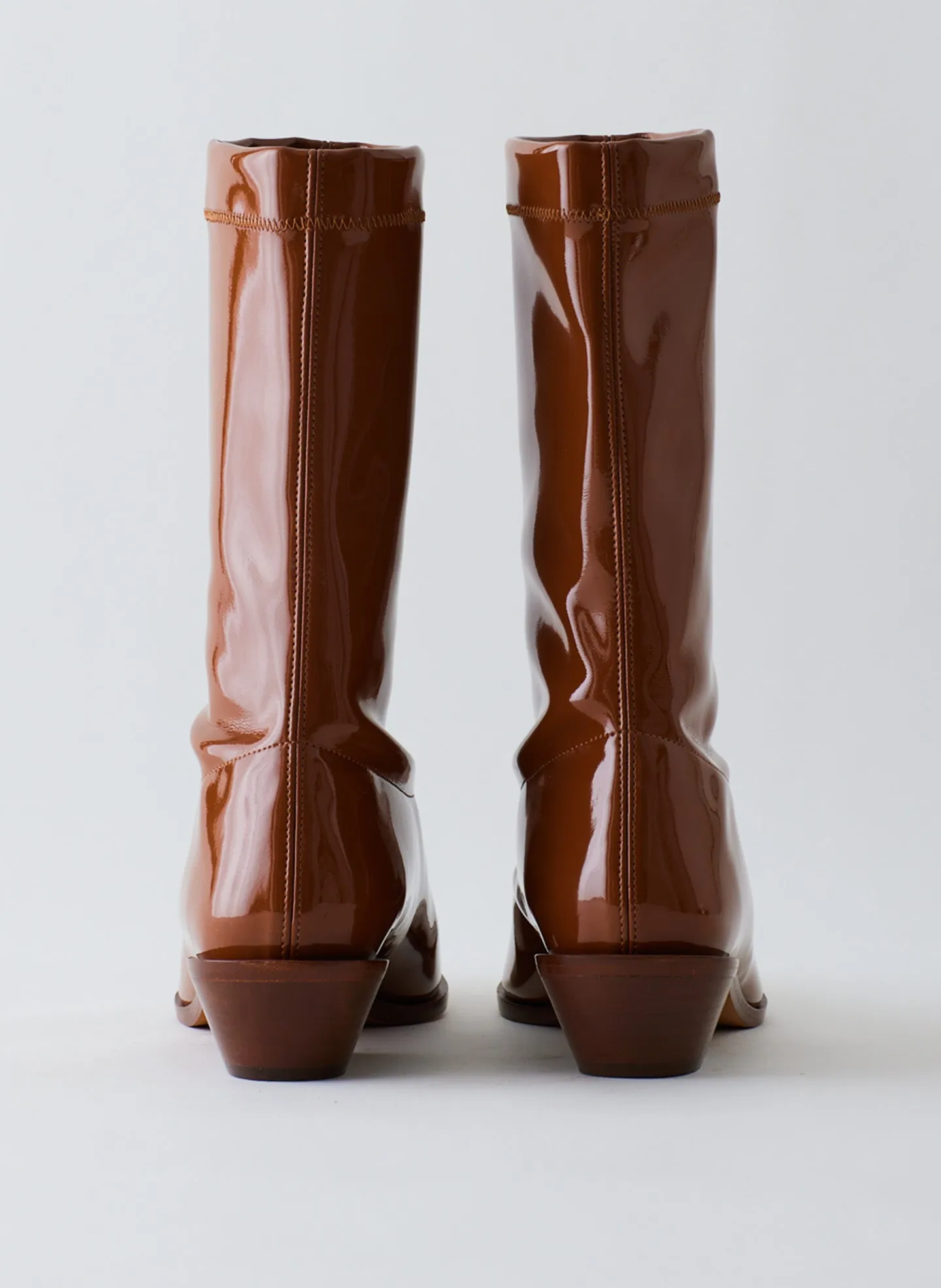 Patent Leo Low Boot sold by Tibi product image thumbnail 4