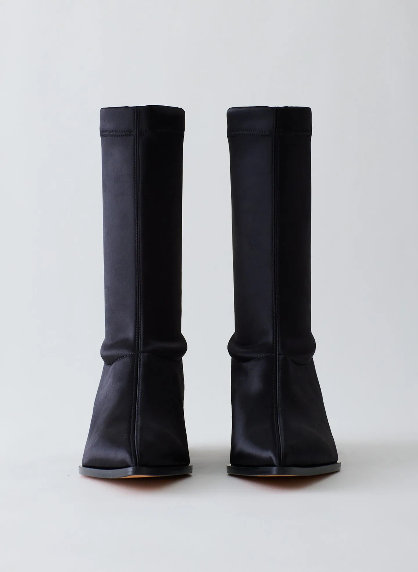 Satin Stretch Leo Low Boot sold by Tibi product image thumbnail 3