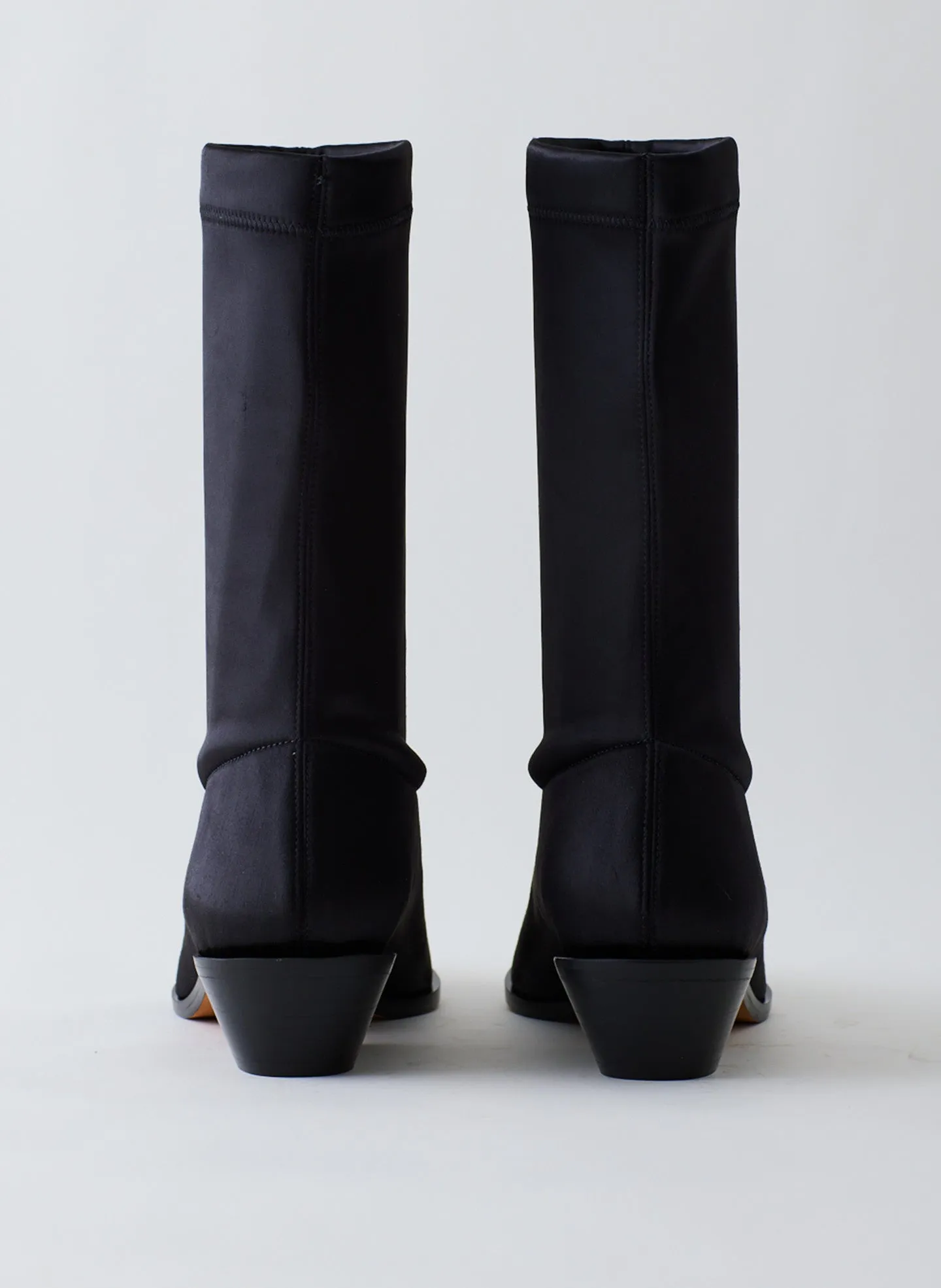 Satin Stretch Leo Low Boot sold by Tibi product image thumbnail 4