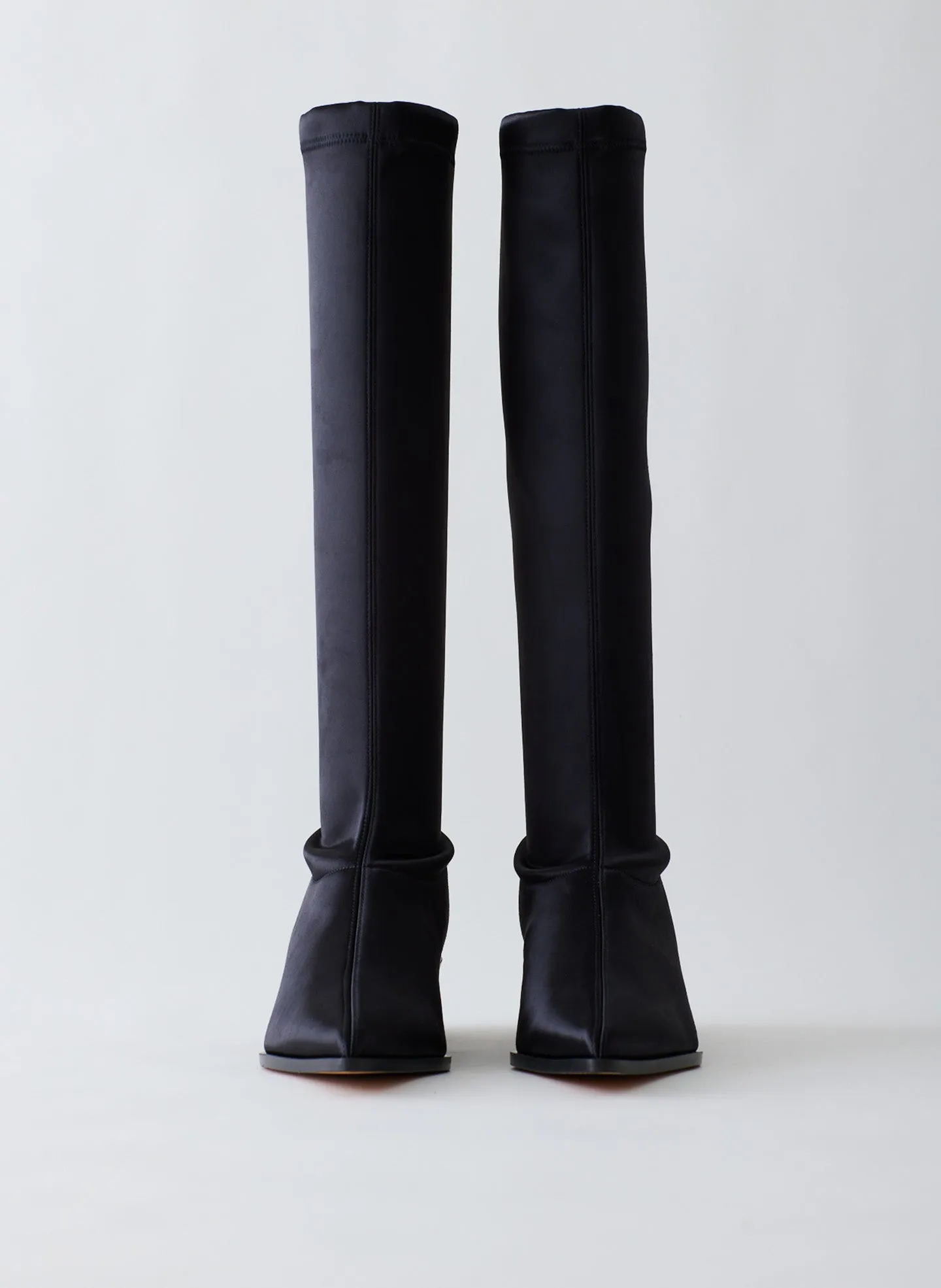 Satin Stretch Bronson Boot - Narrow Calf sold by Tibi product image thumbnail 3