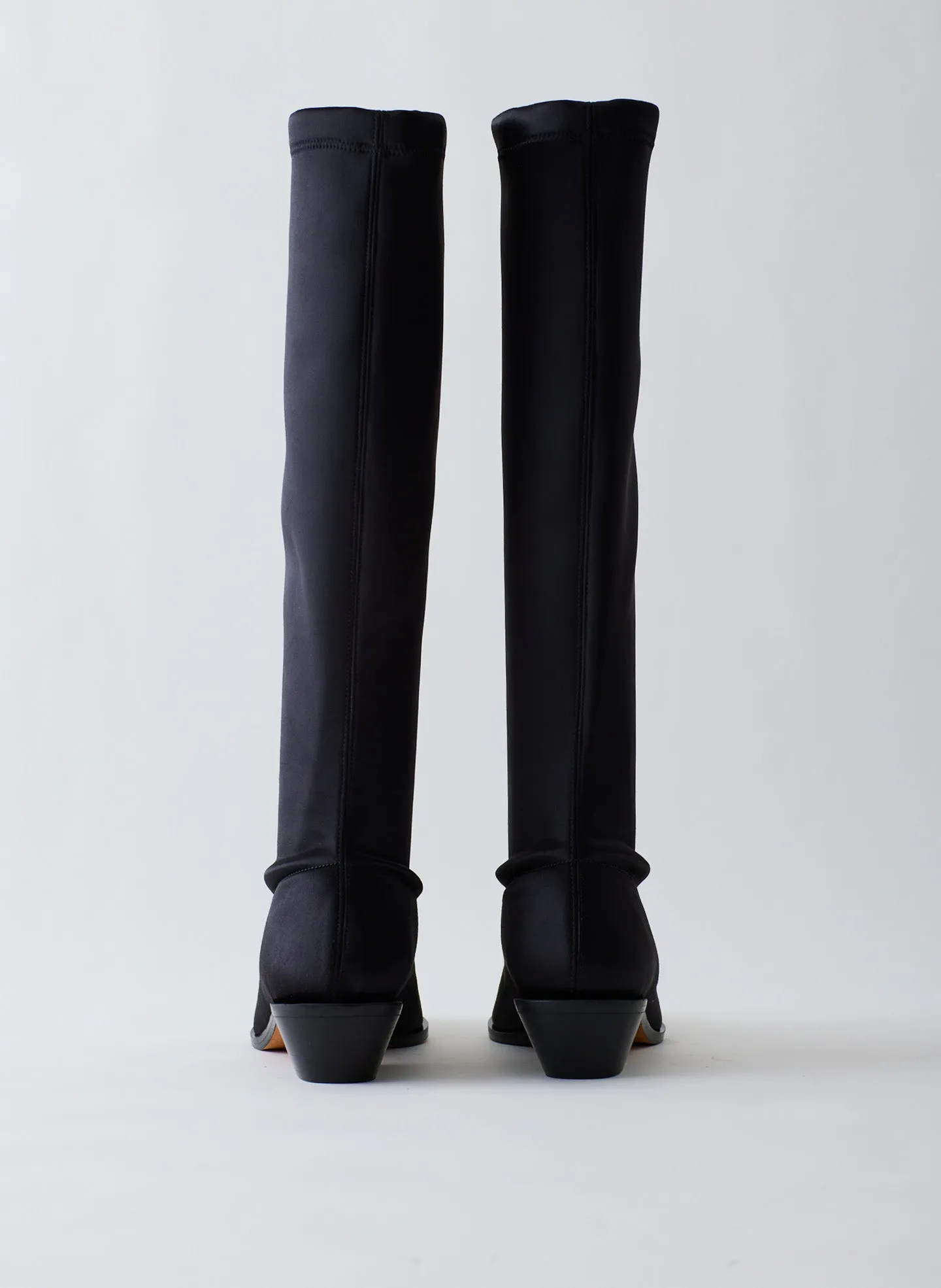 Satin Stretch Bronson Boot - Narrow Calf sold by Tibi product image thumbnail 4