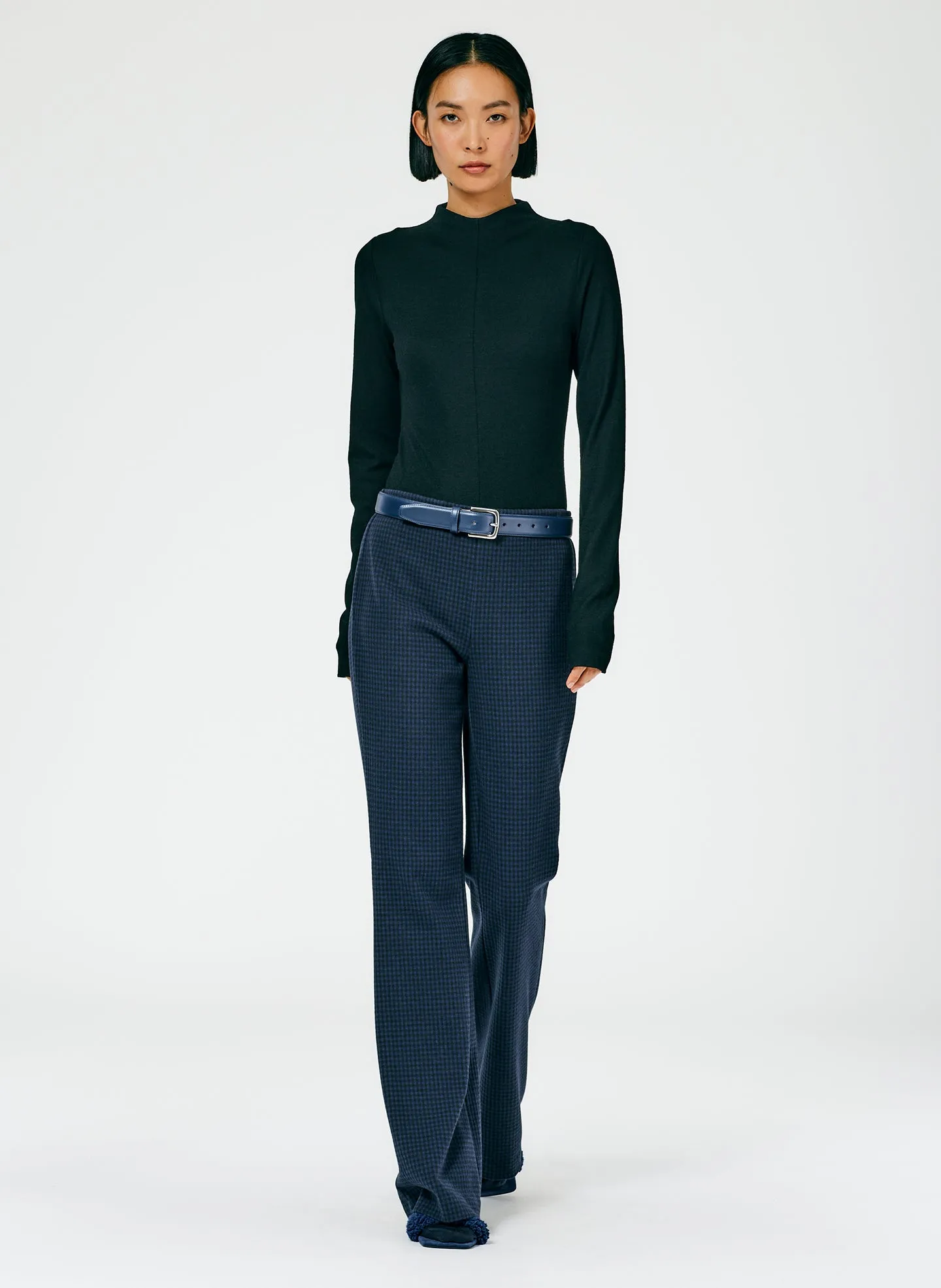 Wool Jersey Funnelneck Bodysuit sold by Tibi product image thumbnail 5