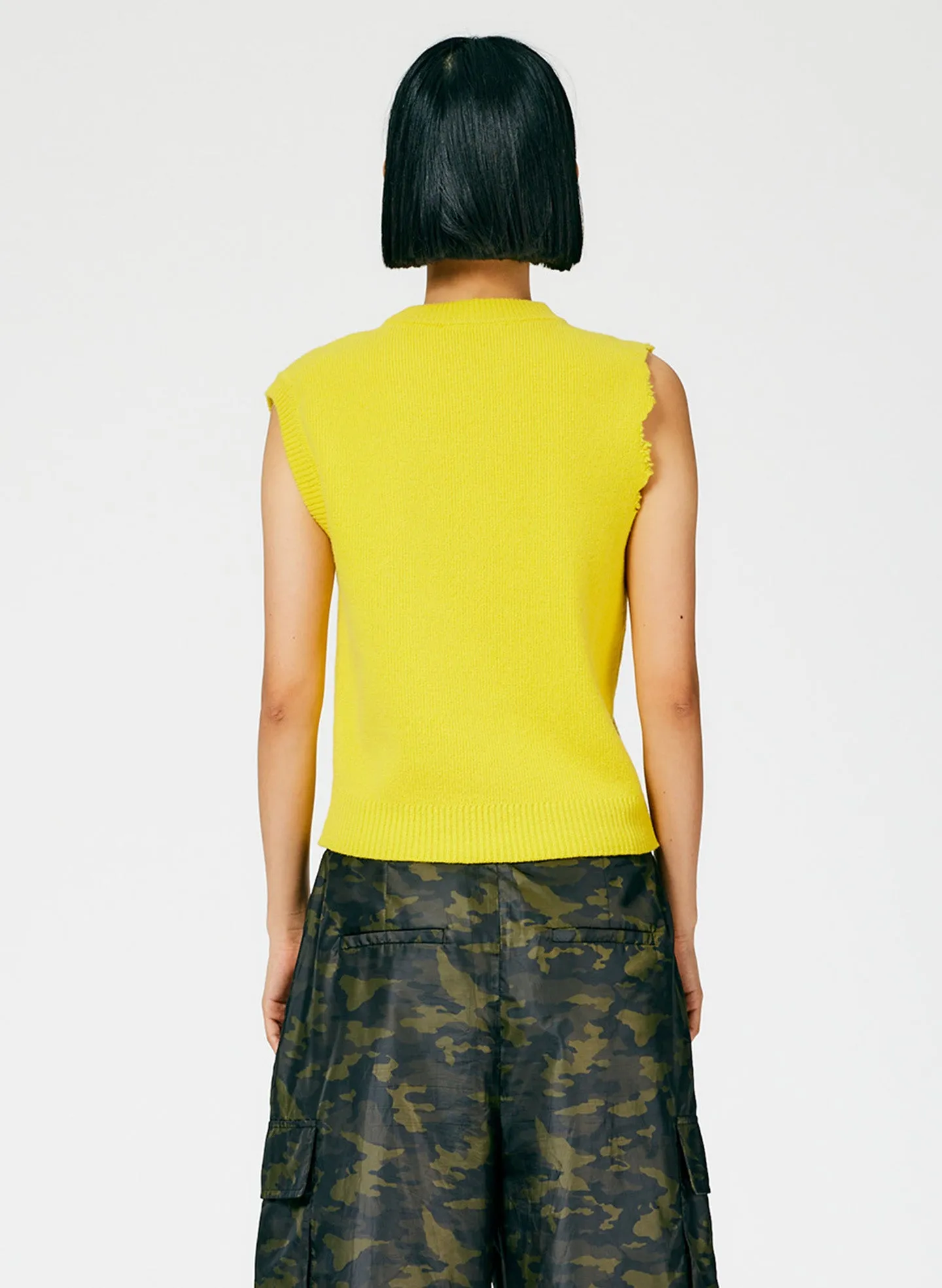 Anna Merino Wool Minime Distressed Vest sold by Tibi product image thumbnail 4