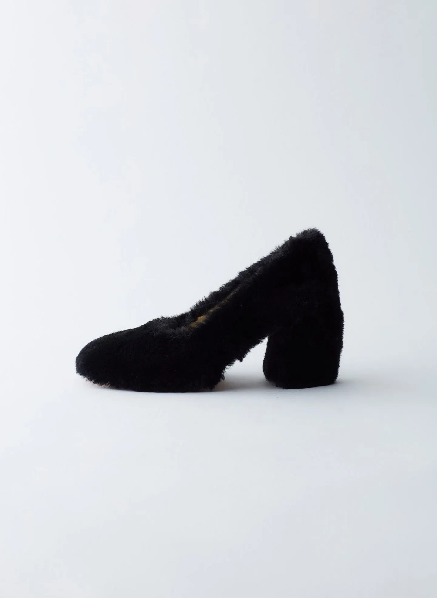 Bela Faux Fur Pump sold by Tibi