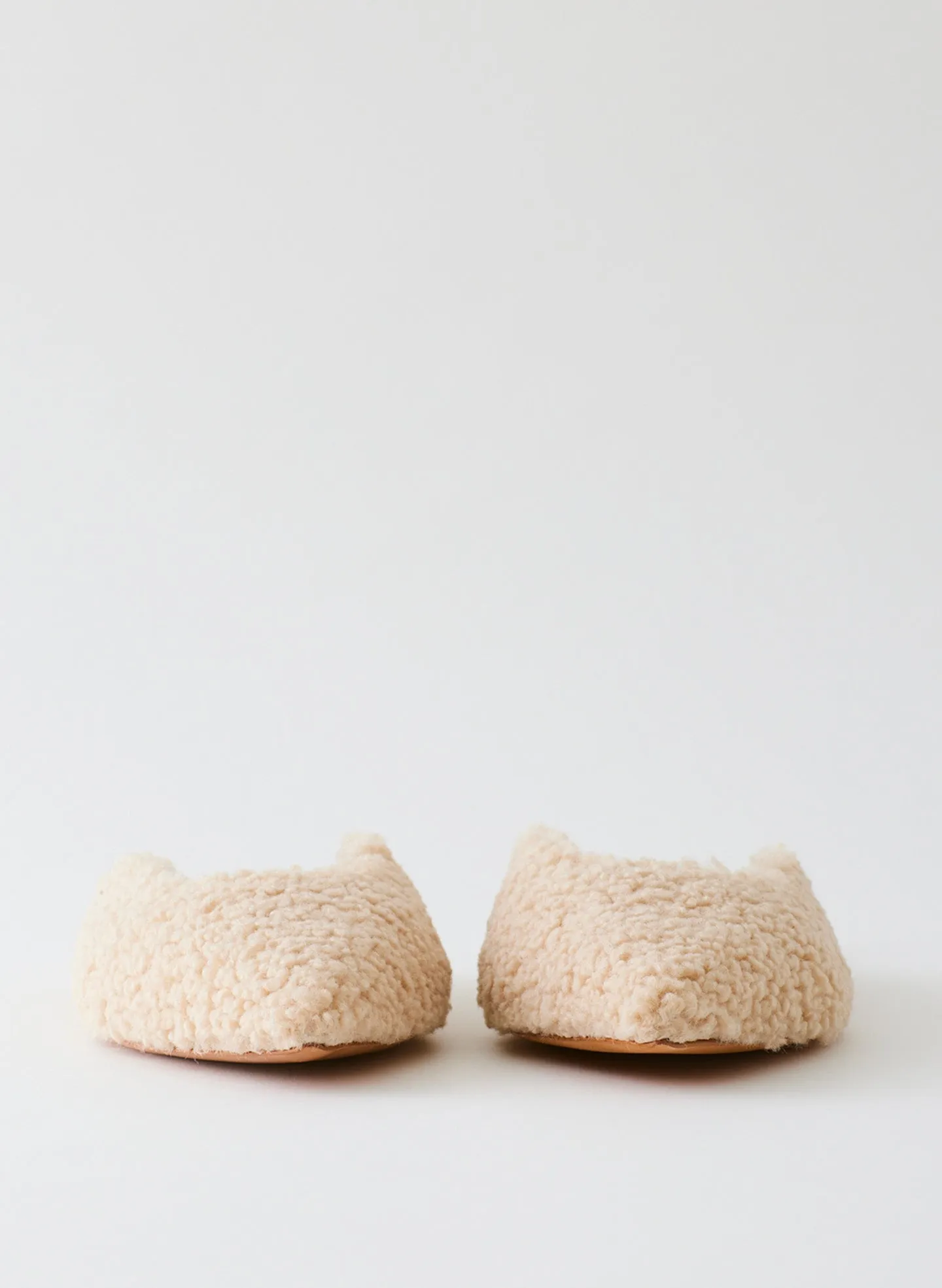 Nori Short Faux Fur Slide sold by Tibi product image thumbnail 3