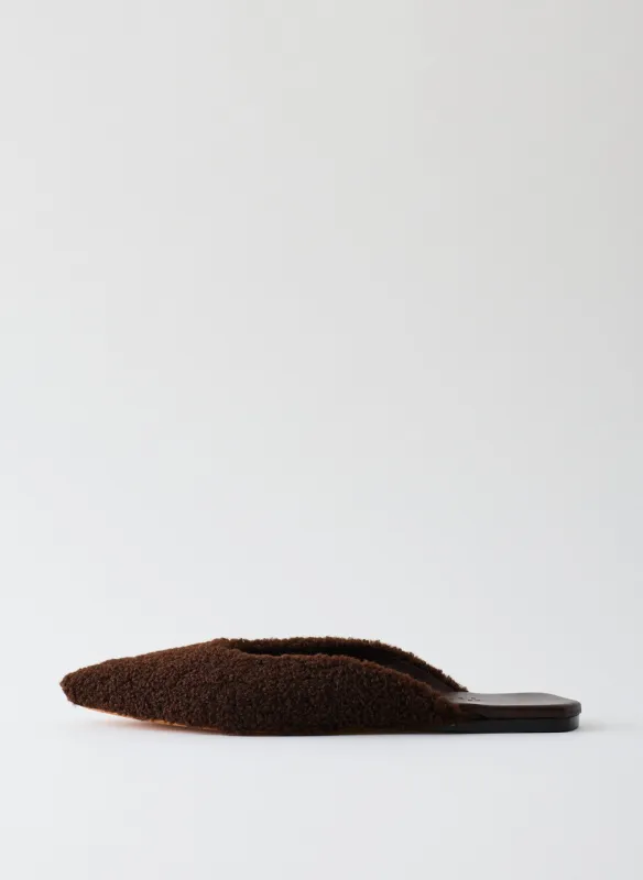 Nori Short Faux Fur Slide made by Tibi