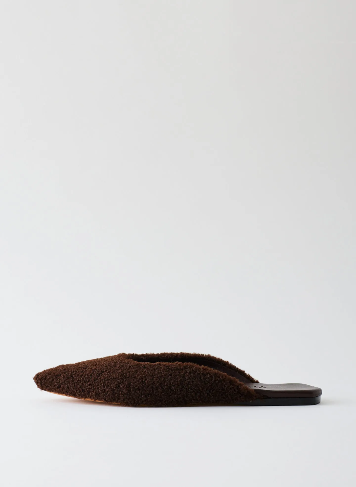 Nori Short Faux Fur Slide sold by Tibi