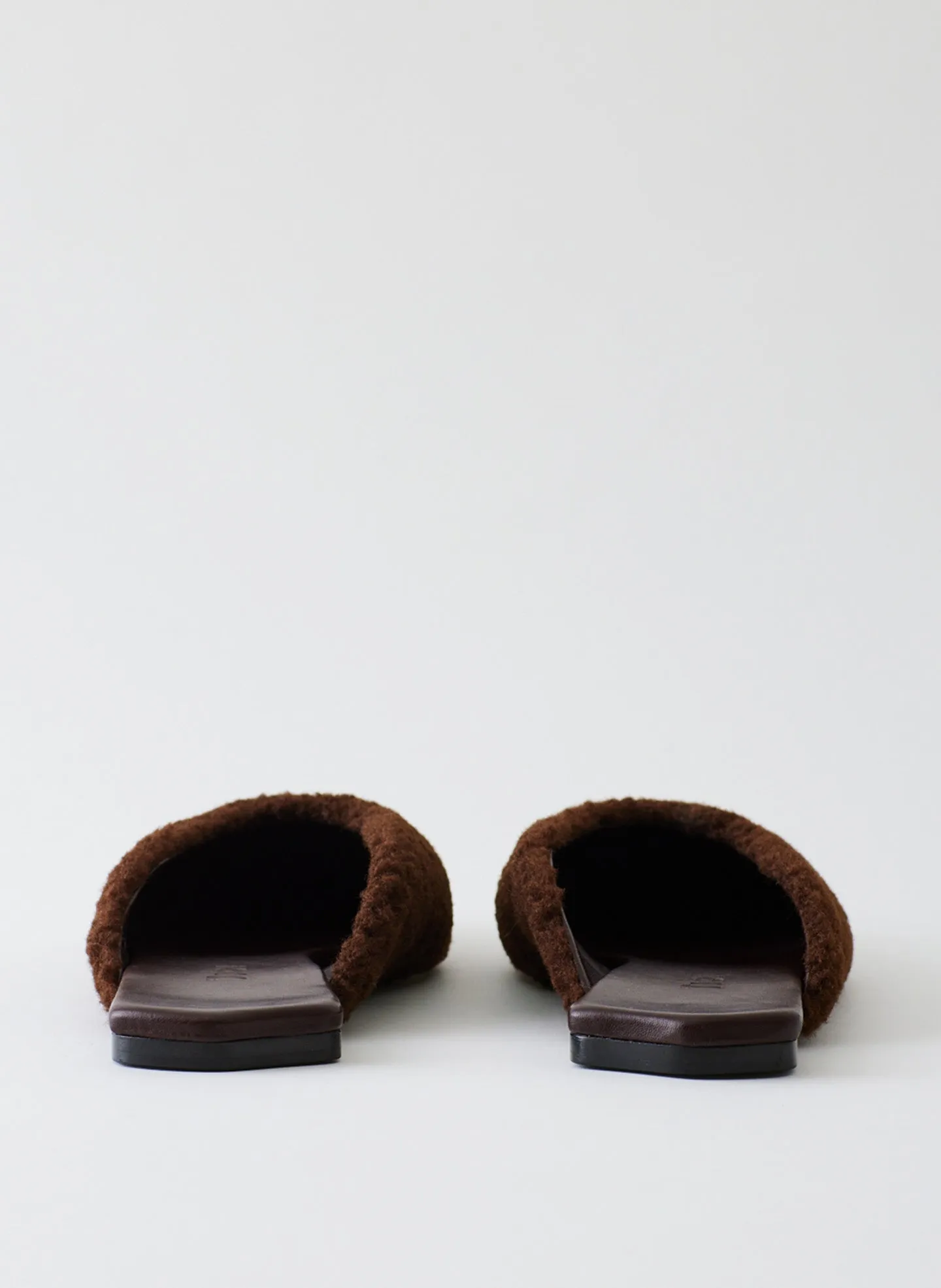 Nori Short Faux Fur Slide sold by Tibi product image thumbnail 4