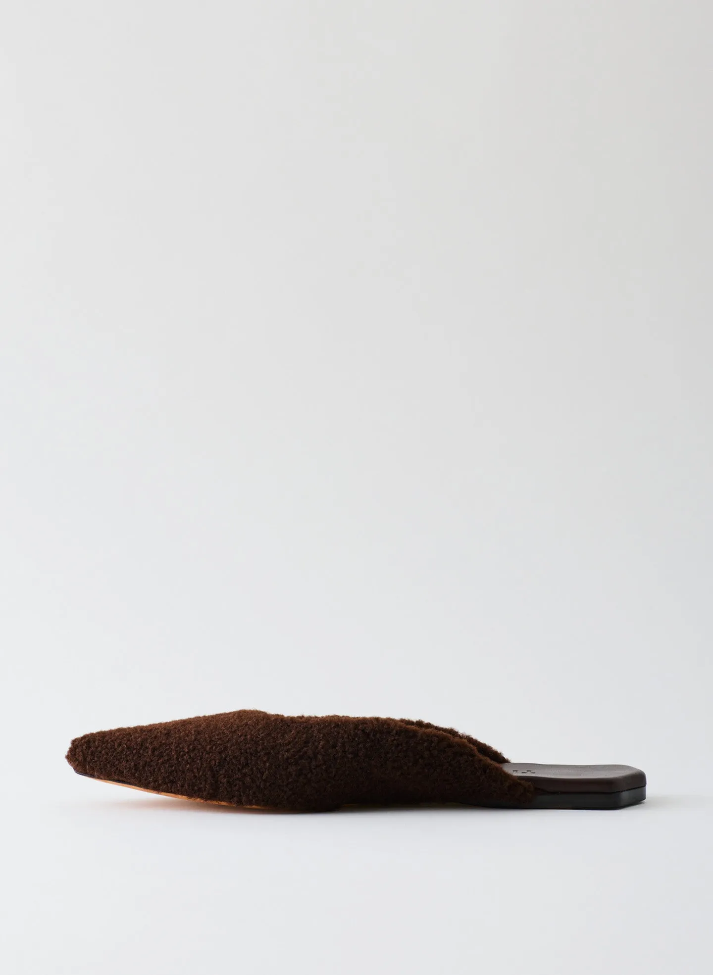 Nori Short Faux Fur Slide sold by Tibi product image thumbnail 2