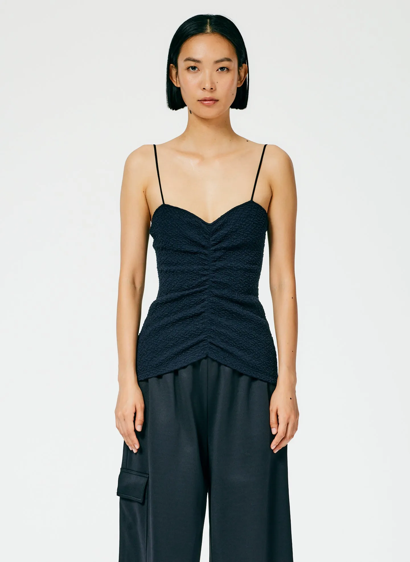 Moue Jersey Ruched Cami sold by Tibi product image thumbnail 2