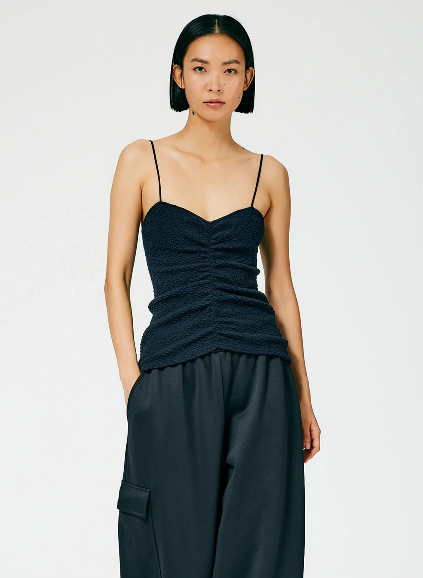 Moue Jersey Ruched Cami sold by Tibi product image thumbnail 5