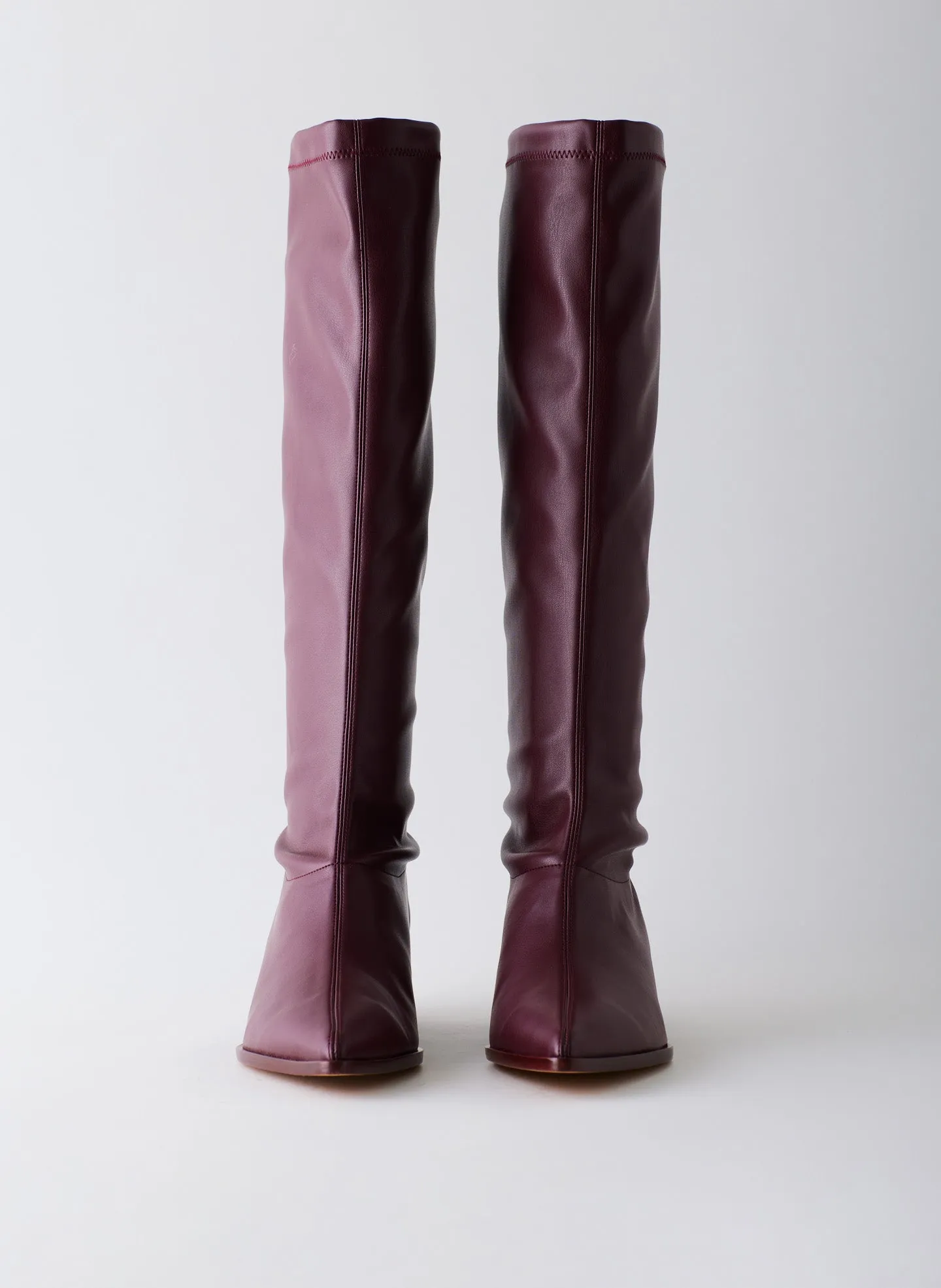 Bronson Faux Nappa Stretch Boot - Narrow Calf sold by Tibi product image thumbnail 4